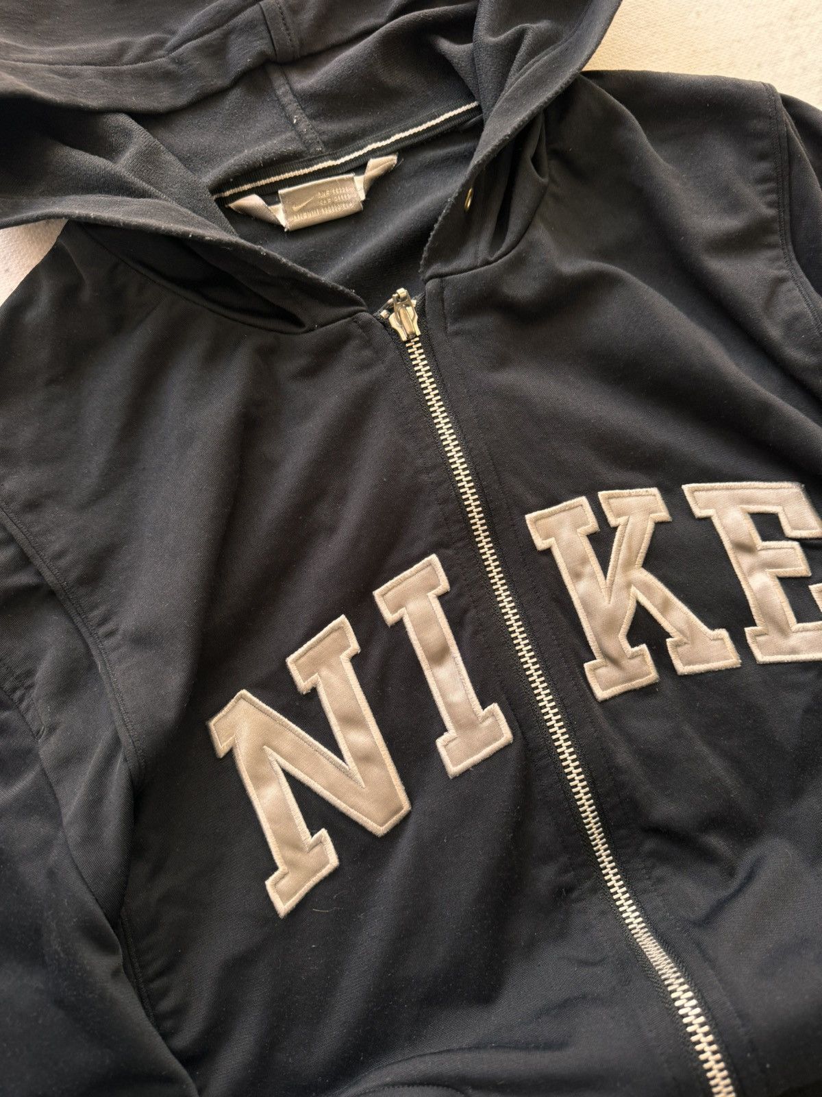 Nike × Vintage NIKE VINTAGE CENTER LOGO OVERSIZE BOXY ZIP HOODIE Size US M / EU 48-50 / 2 - 4 Thumbnail