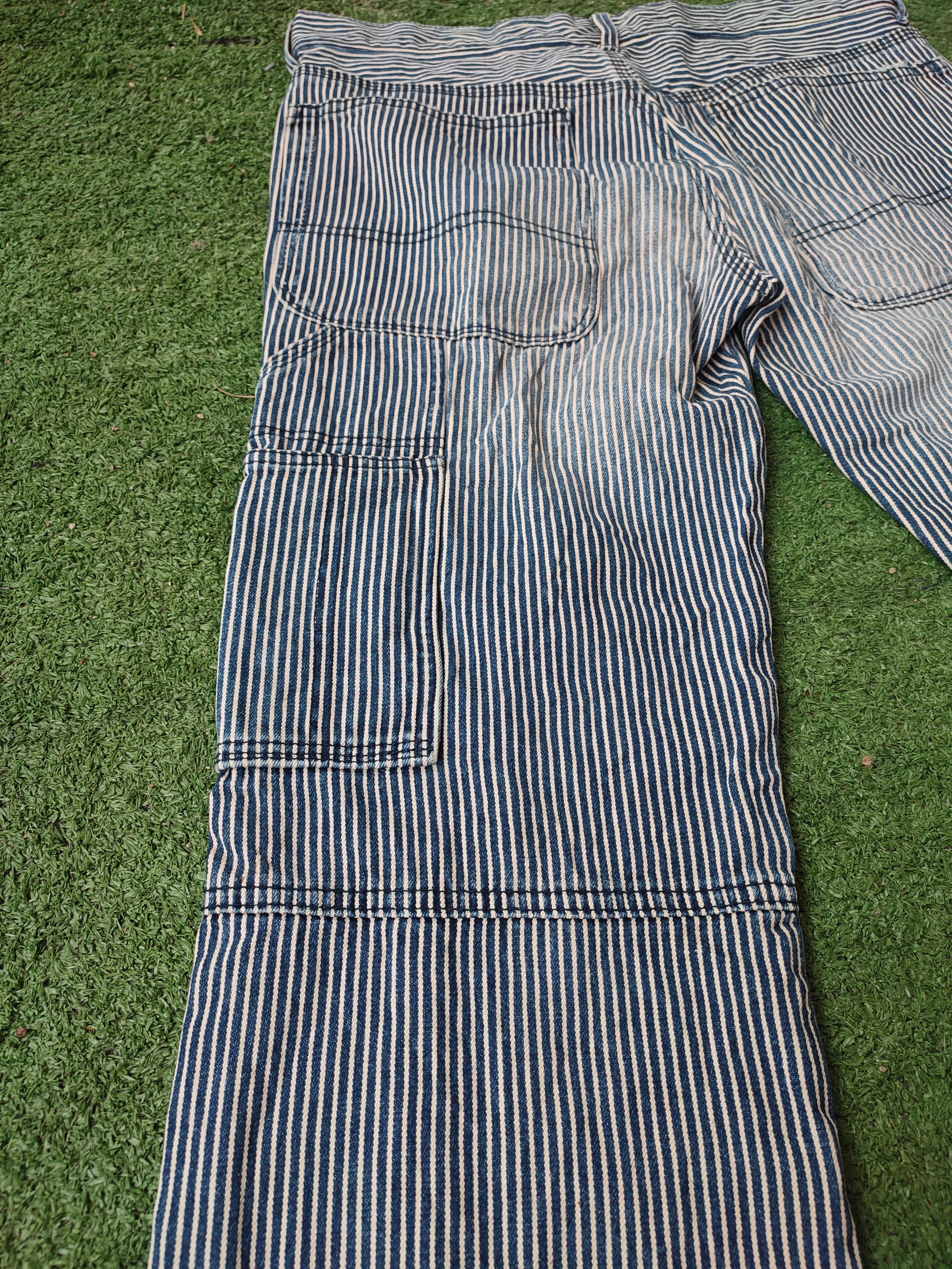 Takeo Kikuchi VINTAGE TAKEO KIKUCHI HICKORY DOUBLE KNEE Size US 32 / EU 48 - 15 Thumbnail