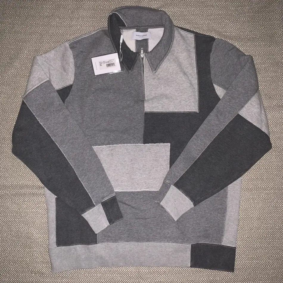 Ovadia & Sons Ovadia & Sons Dune Half Zip Patchwork L Size US L / EU 52-54 / 3 - 3 Thumbnail