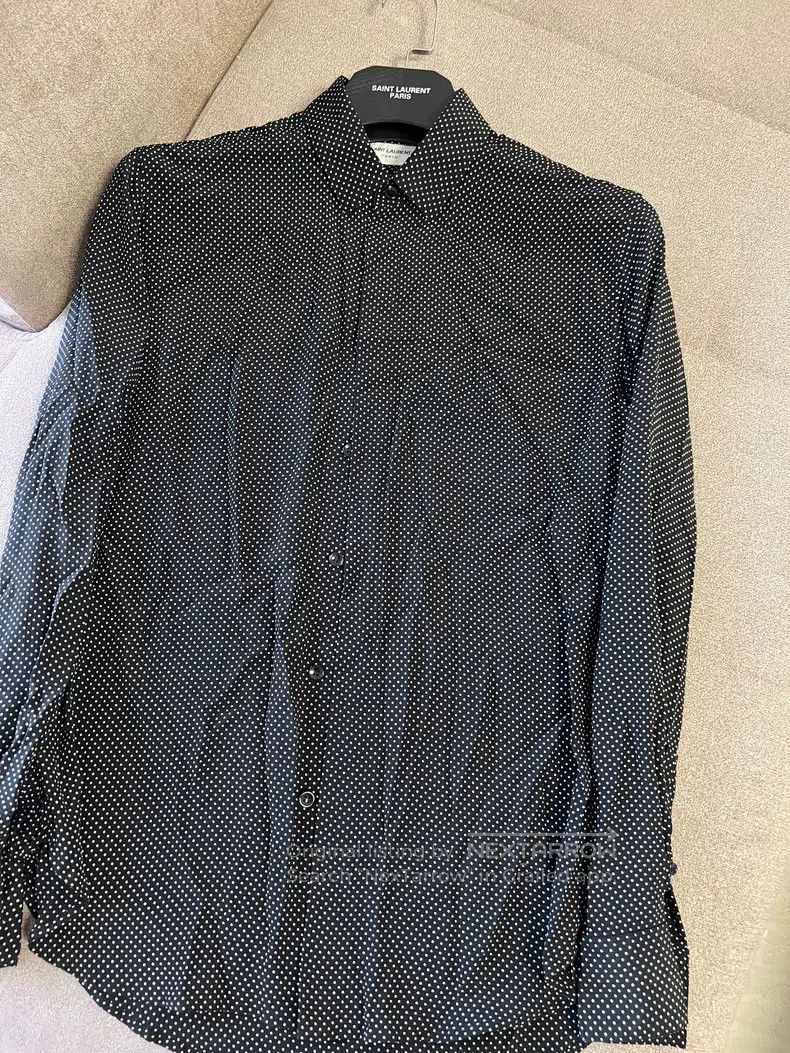 Saint Laurent Paris Saint Laurent Paris Polka Dot Shirt Size XS / US 0-2 / IT 36-38 - 1 Thumbnail