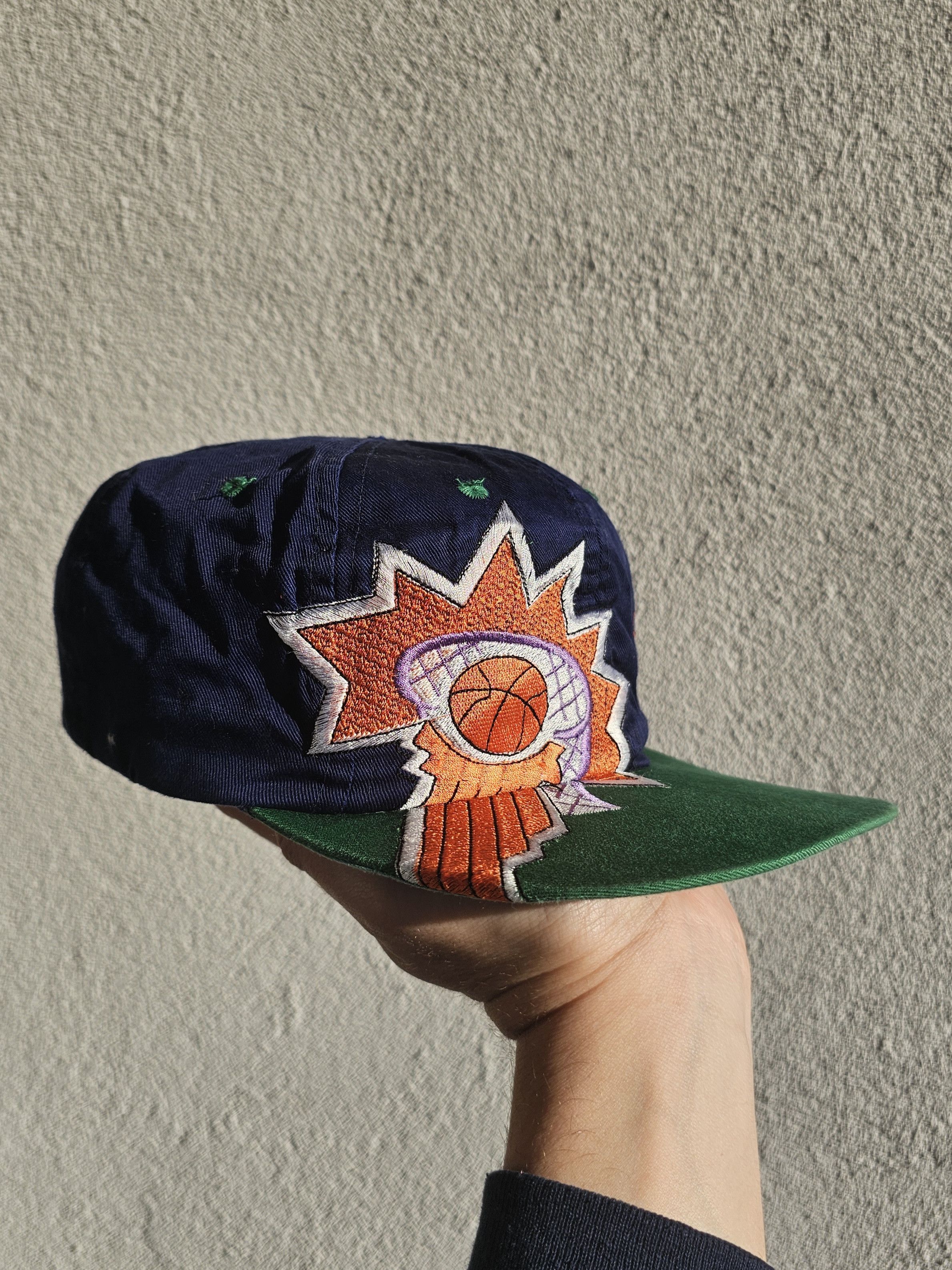 NBA Phoenix Suns Bootleg Big Logo Hat Size ONE SIZE - 3 Thumbnail