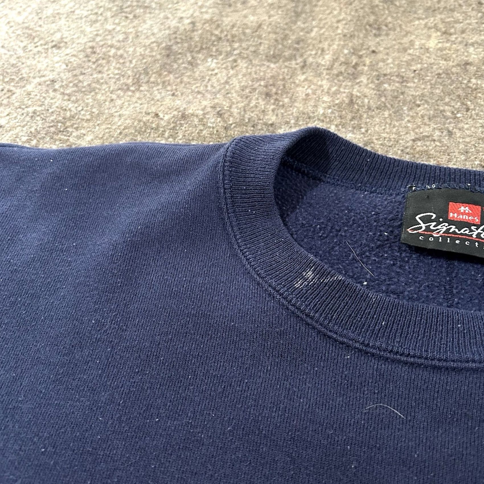 Hanes VINTAGE Hanes Auburn Tigers Sweatshirt XL Men Blue 90s Pullover College Size XL Size US XL / EU 56 / 4 - 3 Thumbnail