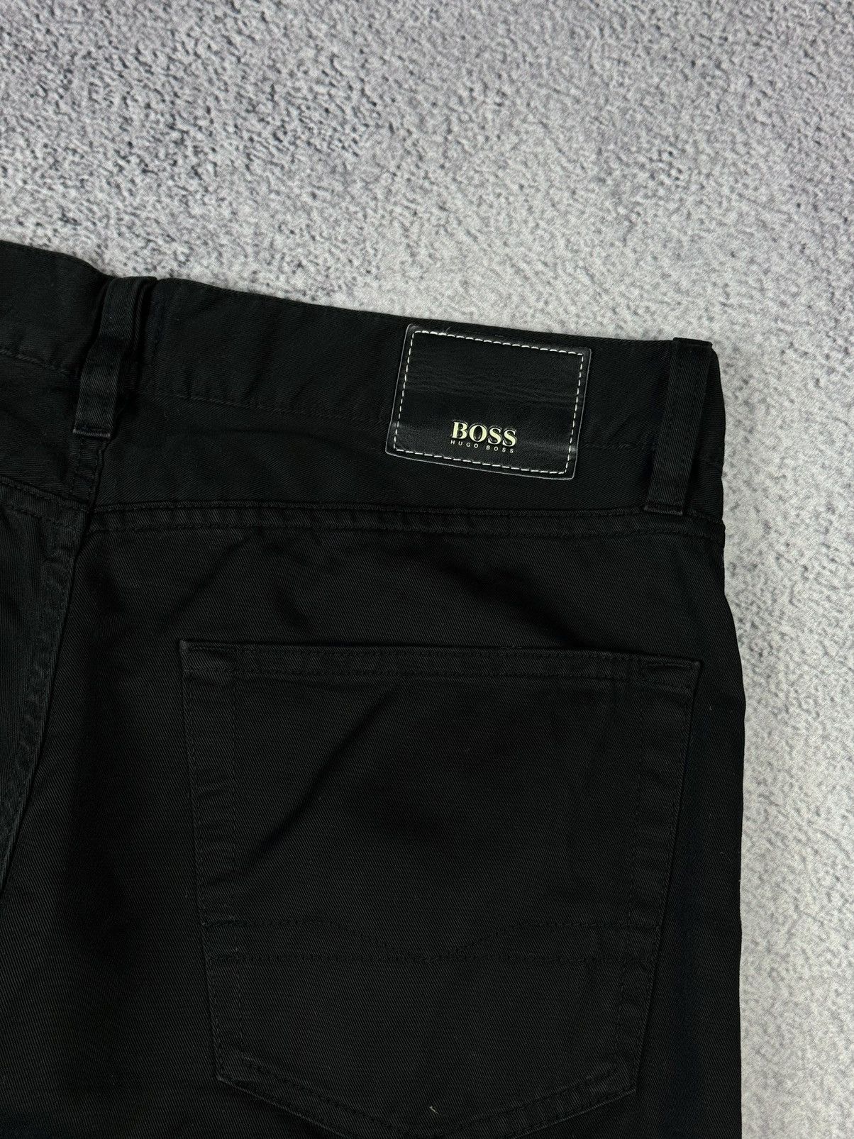 Hugo Boss × Vintage HUGO BOSS Arkansas 1 Vintage Black Jeans Pants Size US 32 / EU 48 - 6 Thumbnail