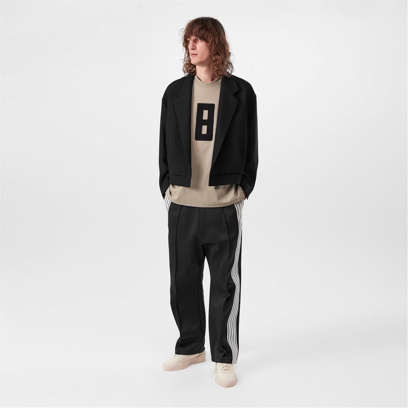 Fear of God o1g2r1mq0426 Notch Lapel Blazer in Black Size US L / EU 52-54 / 3 - 5 Thumbnail