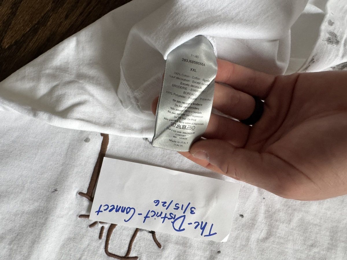 Dior × Travis Scott Oversized White T-Shirt Dior x Travis Scott Size US XXL / EU 58 / 5 - 12 Thumbnail