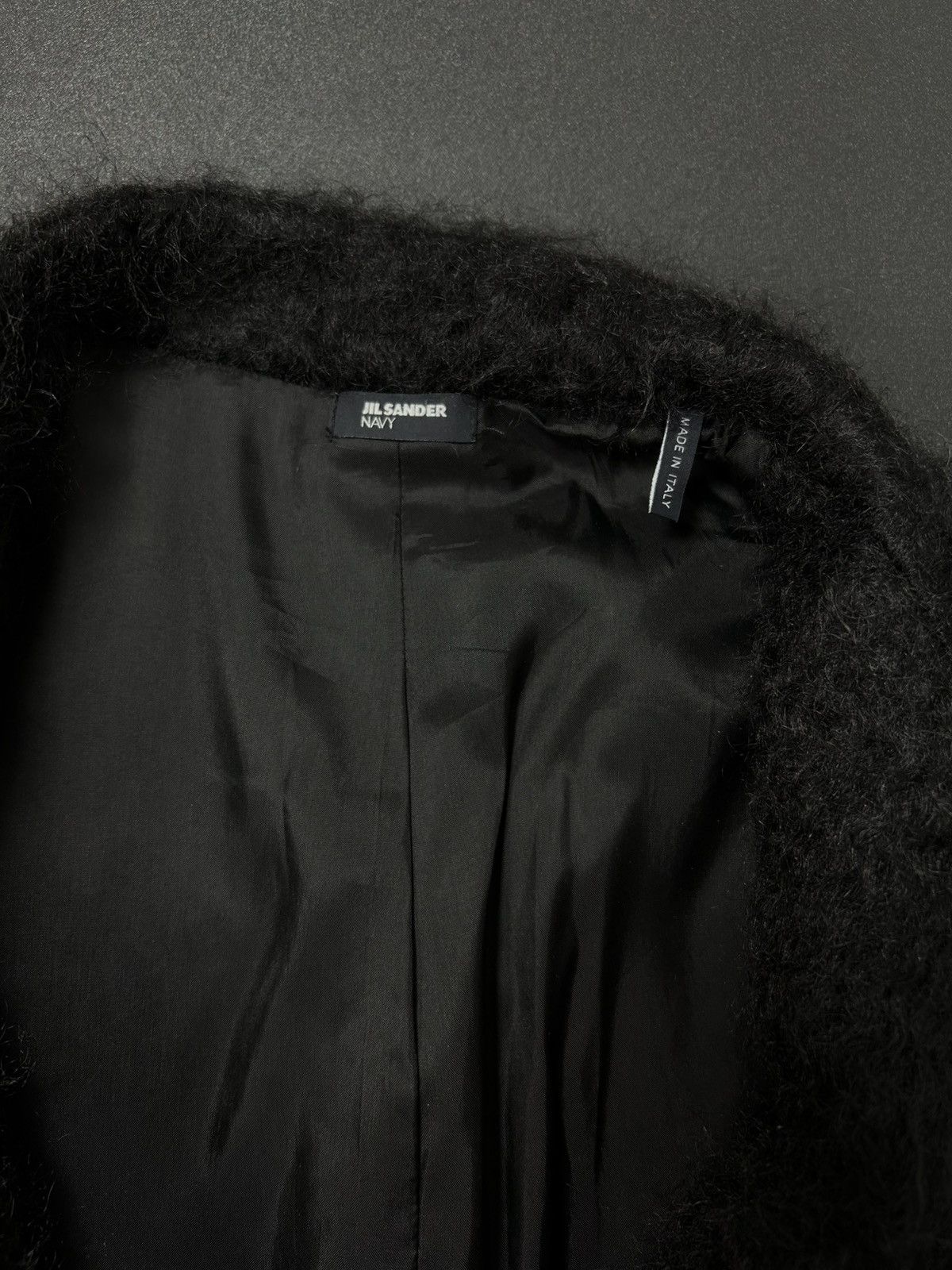 Jil Sander Jil Sander Navy Mohair Coat Size XS / US 0-2 / IT 36-38 - 5 Thumbnail