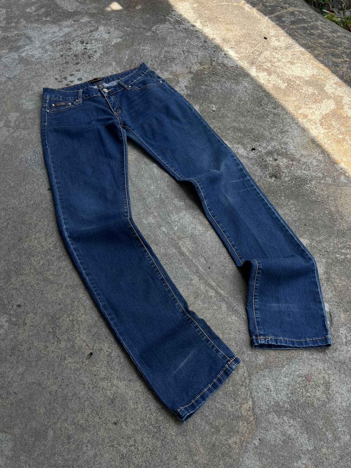 Just Cavalli Crazy Vintage Roberto Cavalli Sexy Jeans Big Logo Just y2k Size 30" / US 8 / IT 44 - 11 Thumbnail