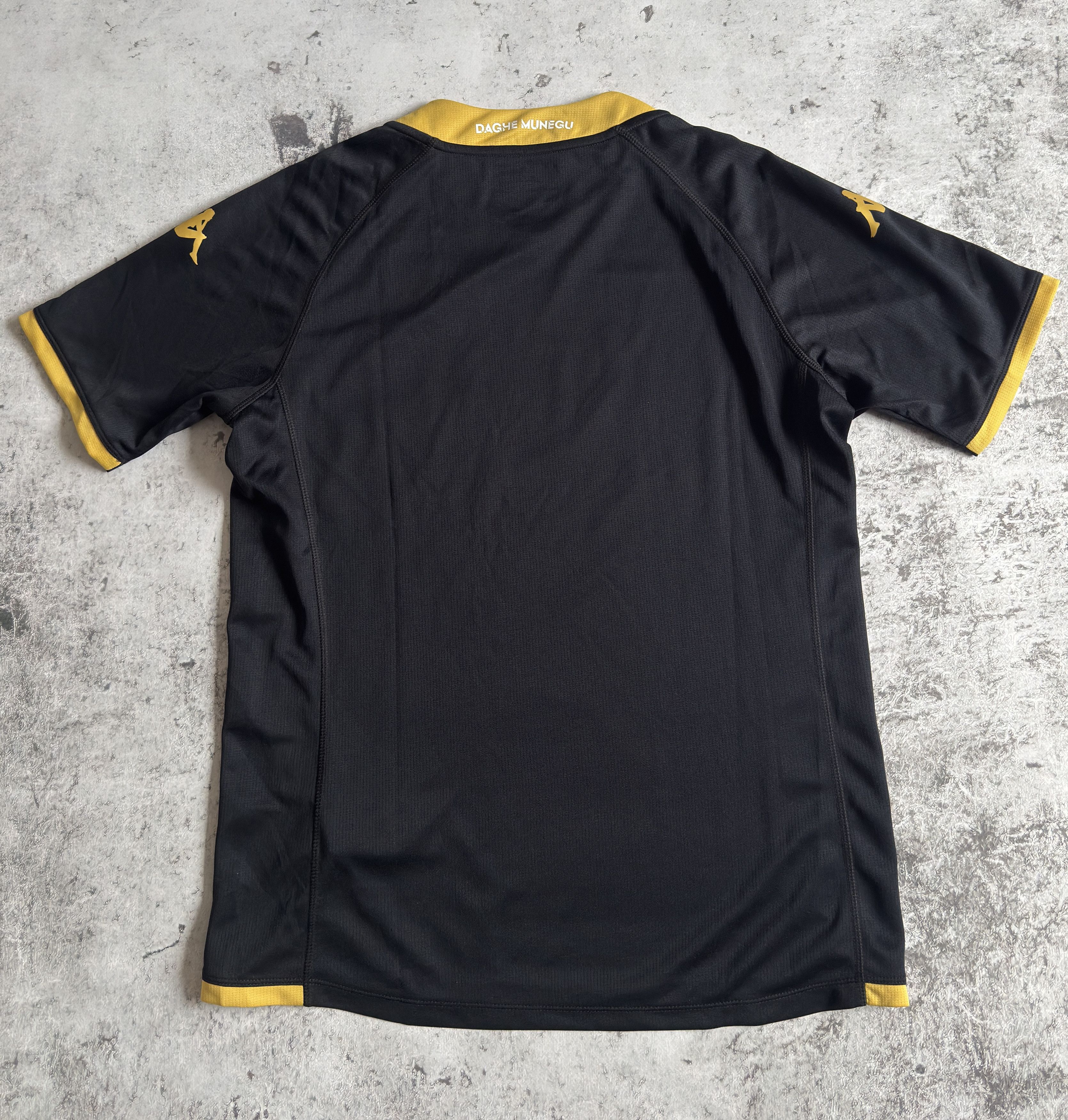Kappa AS Monaco 2023/2024 Away Jersey Shirt Black Gold Kappa M Size US M / EU 48-50 / 2 - 8 Thumbnail