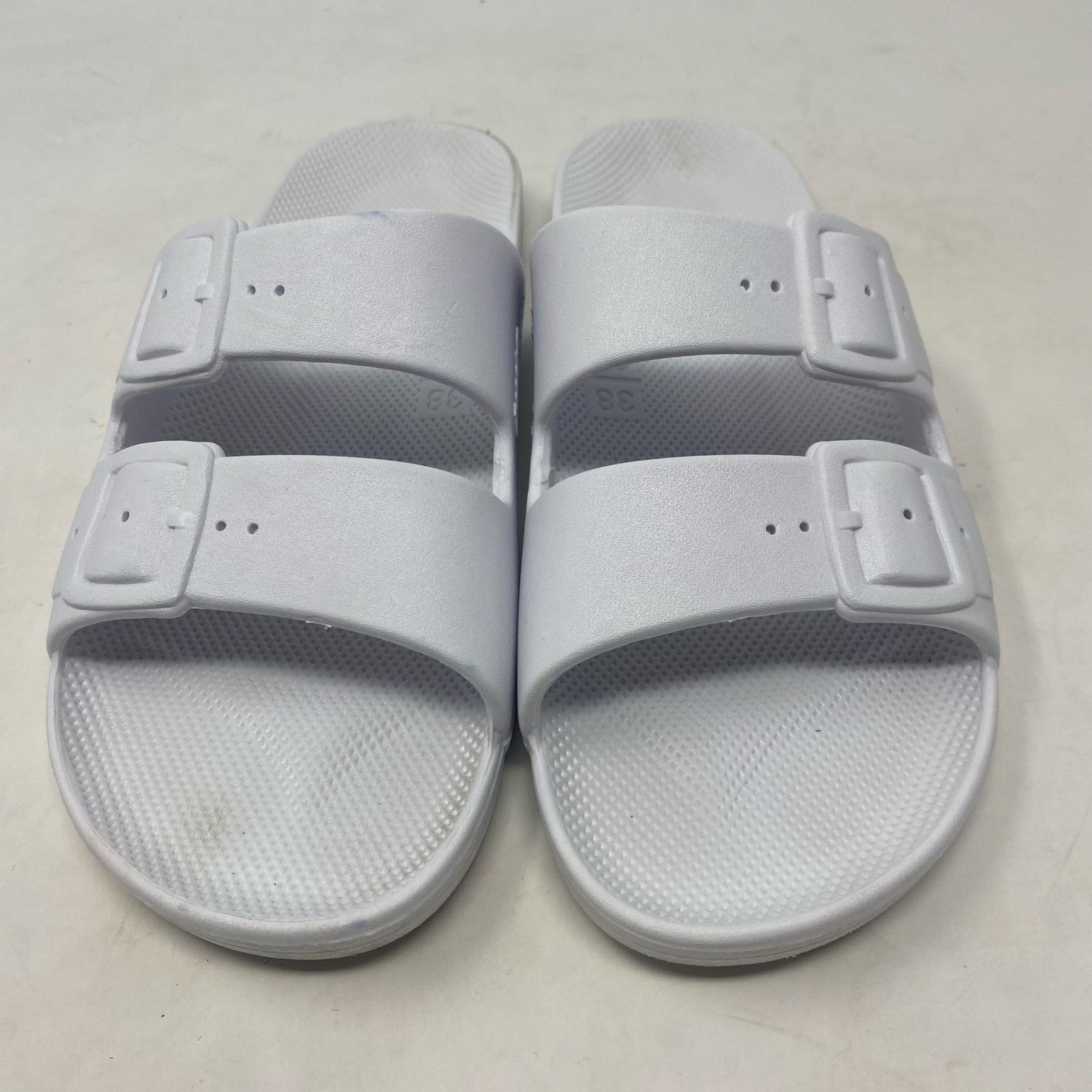 Other Freedom Moses Two Band Slide Sandals Slippers Womens 8.5 Size US 8.5 / IT 38.5 - 3 Thumbnail