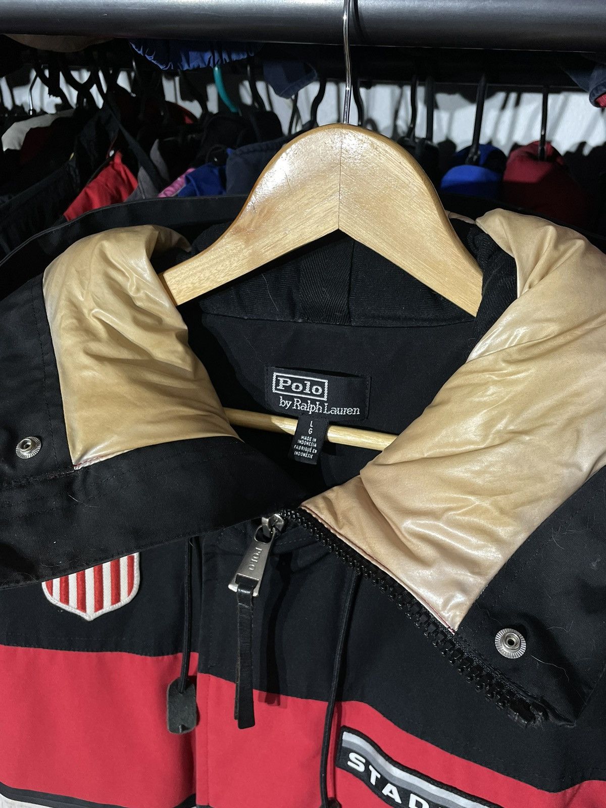 Polo Ralph Lauren × Ralph Lauren Puffer Jacket Polo Stadium 1992 Size US L / EU 52-54 / 3 - 6 Thumbnail