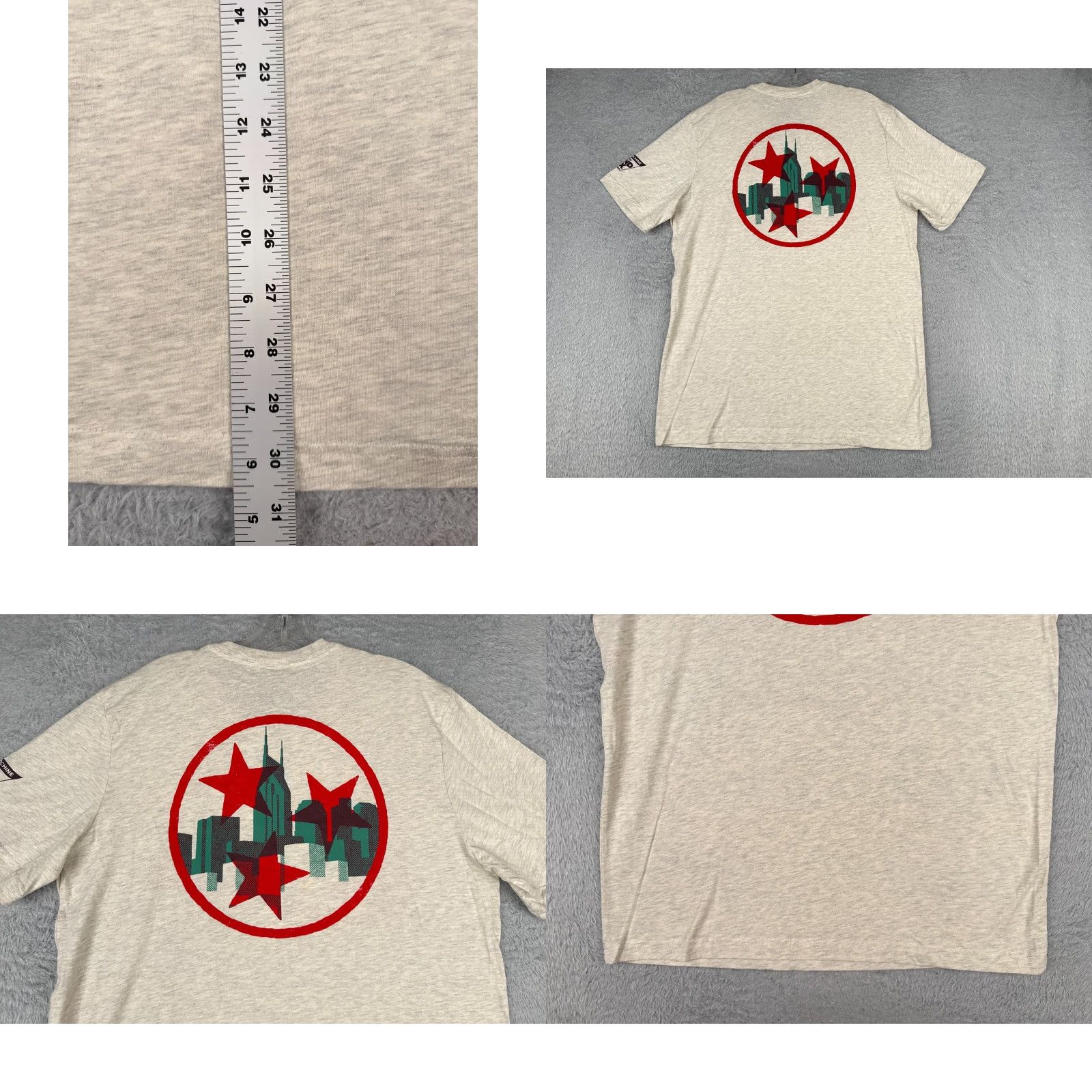 Vintage Legends Global Merchandise Indycar Nashville Grand Prix Shirt Adult Large Beige Short Sleeve Crew Neck T-Shirt Men’s Car Racing Logo All Seasons 2020s Size US L / EU 52-54 / 3 - 9 Thumbnail