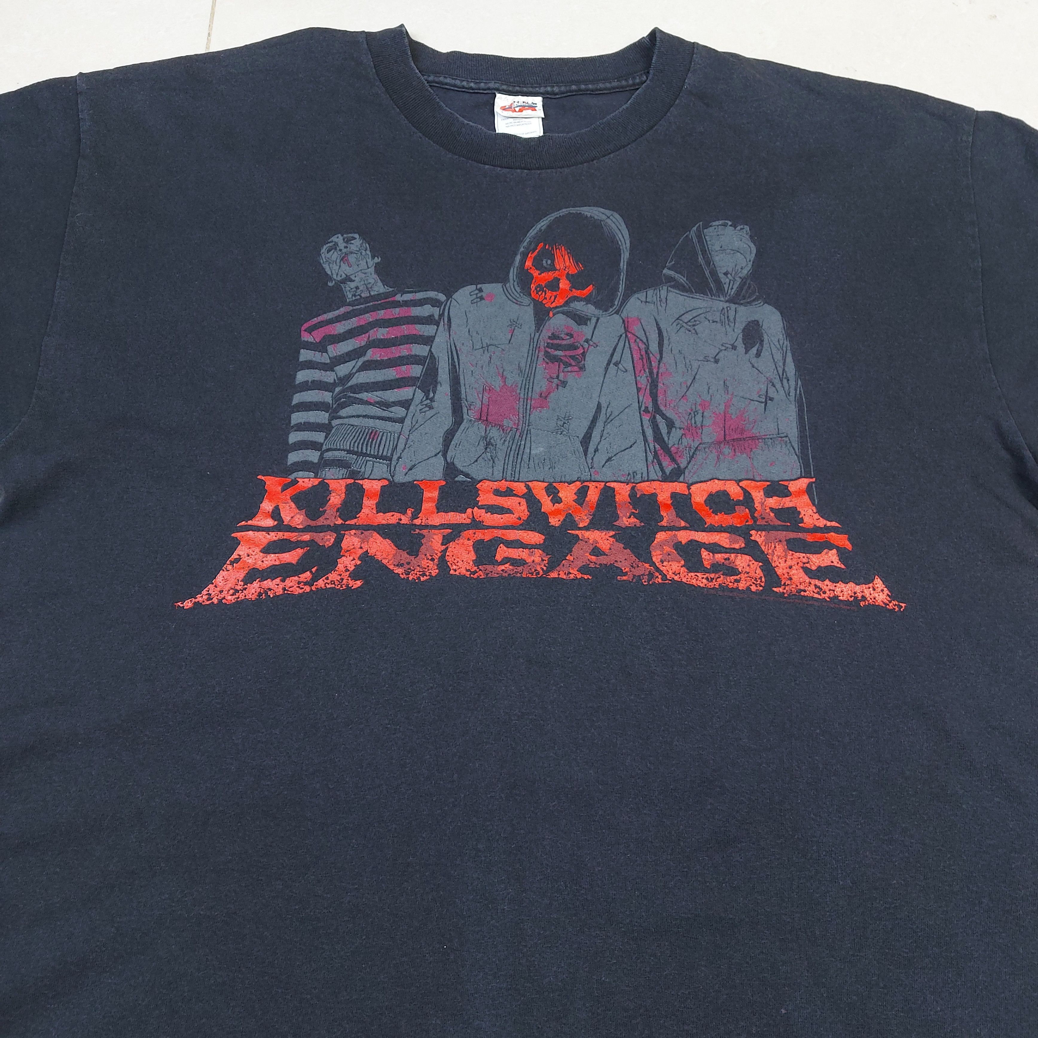 Band Tees Vintage 2009 Killswitch Engage Band Melodic metalcore TEE Size US XL / EU 56 / 4 - 7 Thumbnail