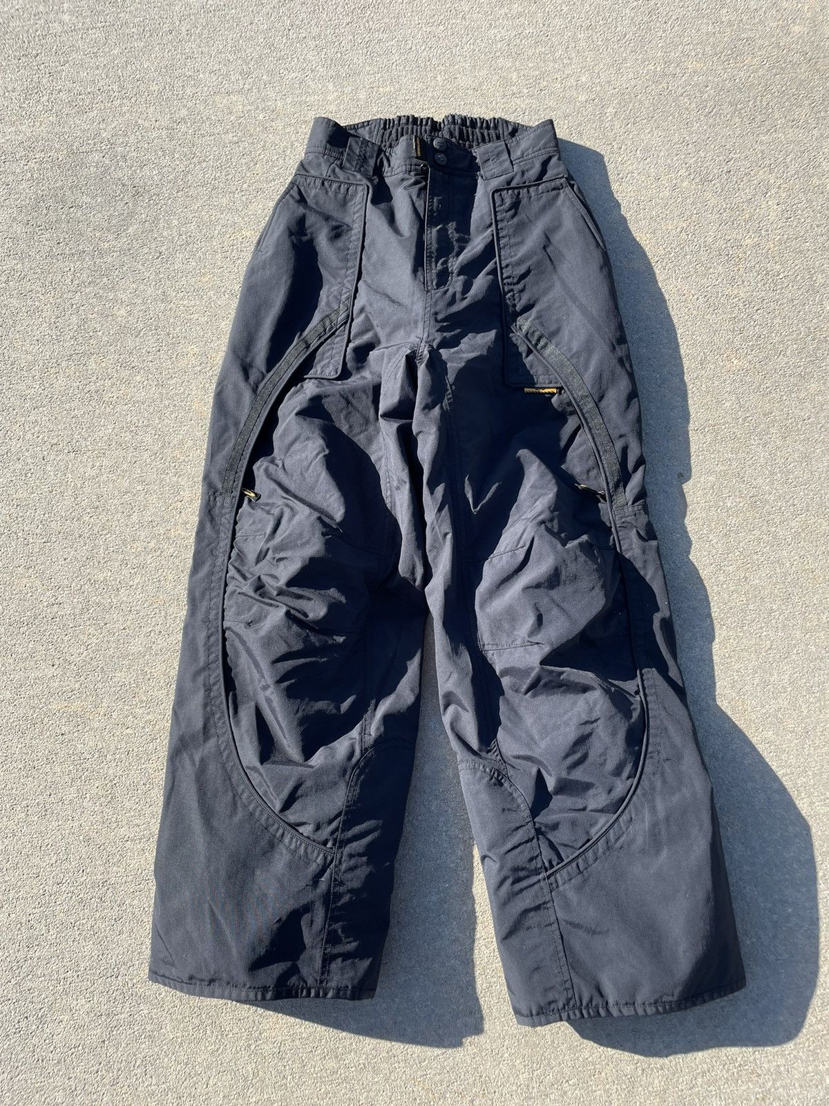 Oakley × Vintage INSANE VINTAGE 2000s OAKLEY SOFTWEAR SKI PANTS Size US 30 / EU 46 - 1 Thumbnail