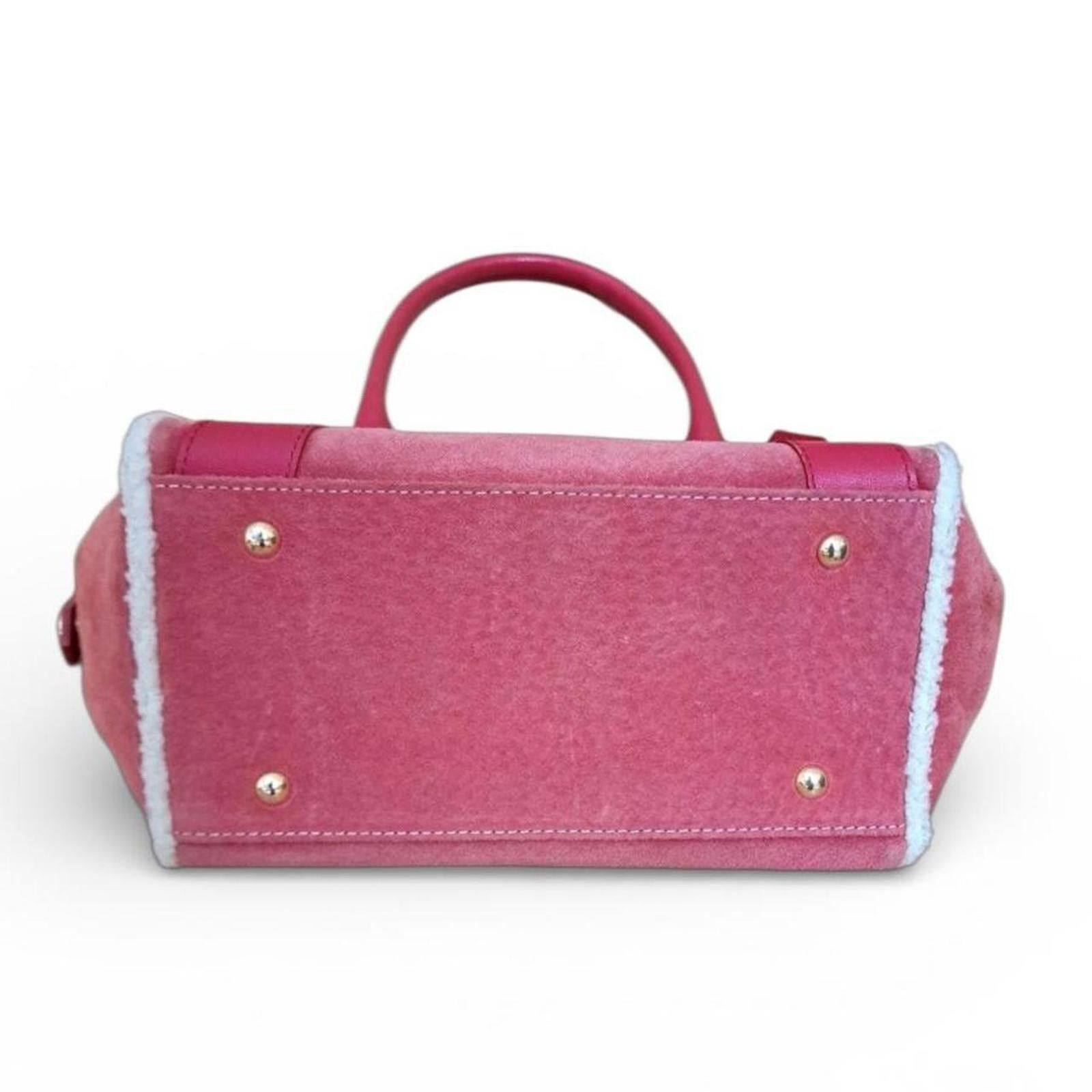 Other Pink whimsy coquette sheepskin 2000s core hand bag Size ONE SIZE - 4 Thumbnail