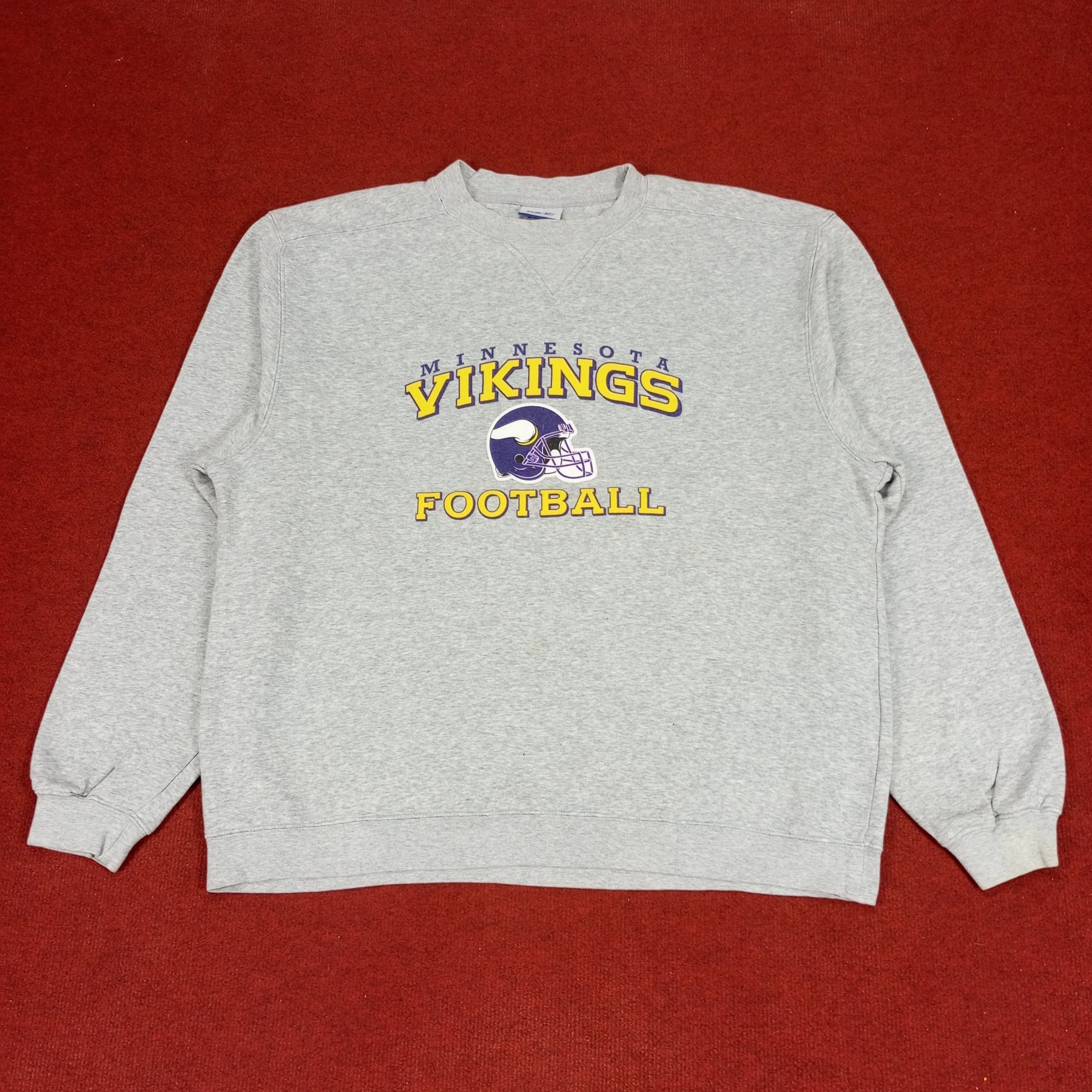 NFL × Reebok × Vintage Minnesota Vikings American Football NFL Reebok Sweatshirt Size US XL / EU 56 / 4 - 1 Thumbnail