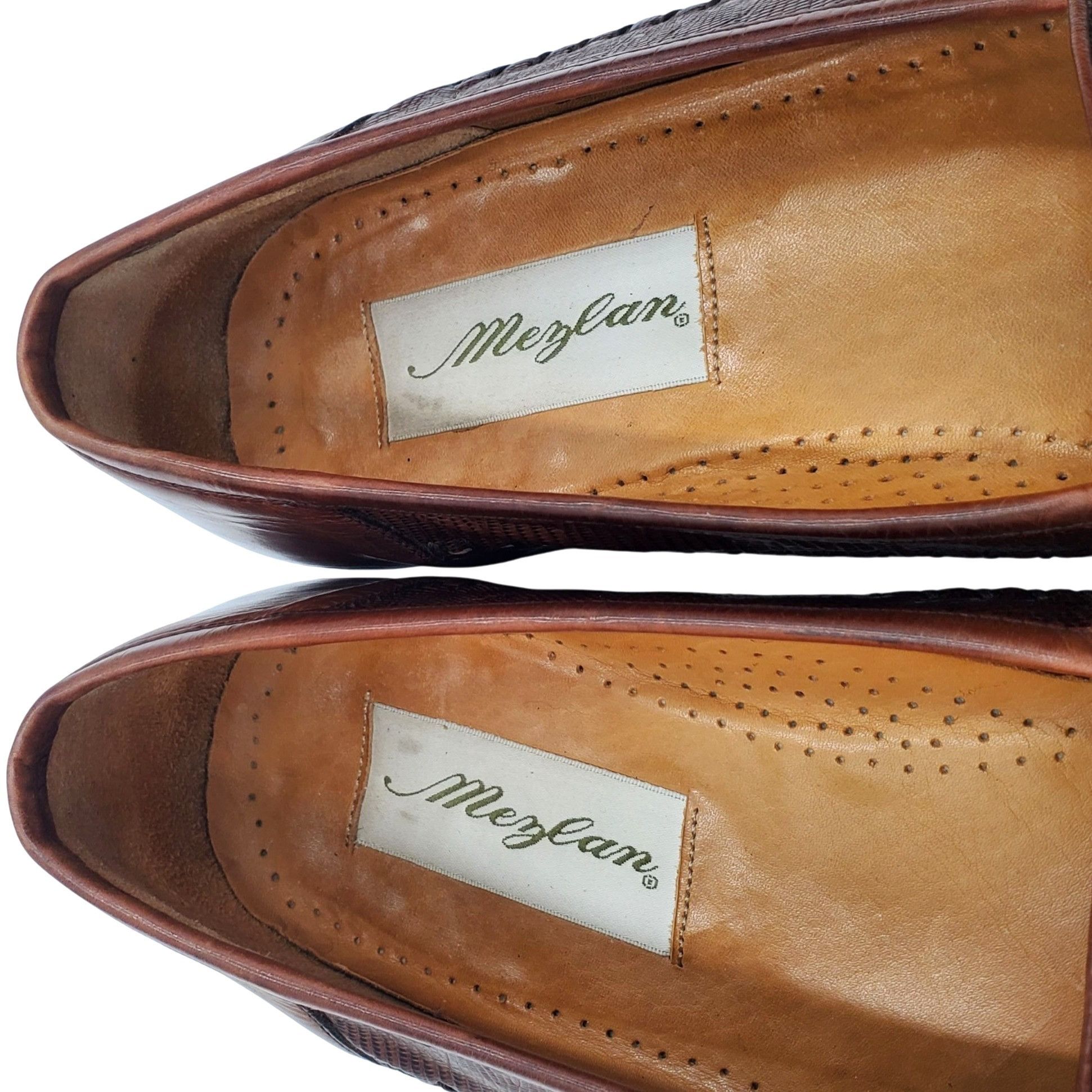Mezlan Mezlan Sebastian Men's size 9 Brown Exotic Lizard loafer dre Size US 9 / EU 42 - 7 Thumbnail