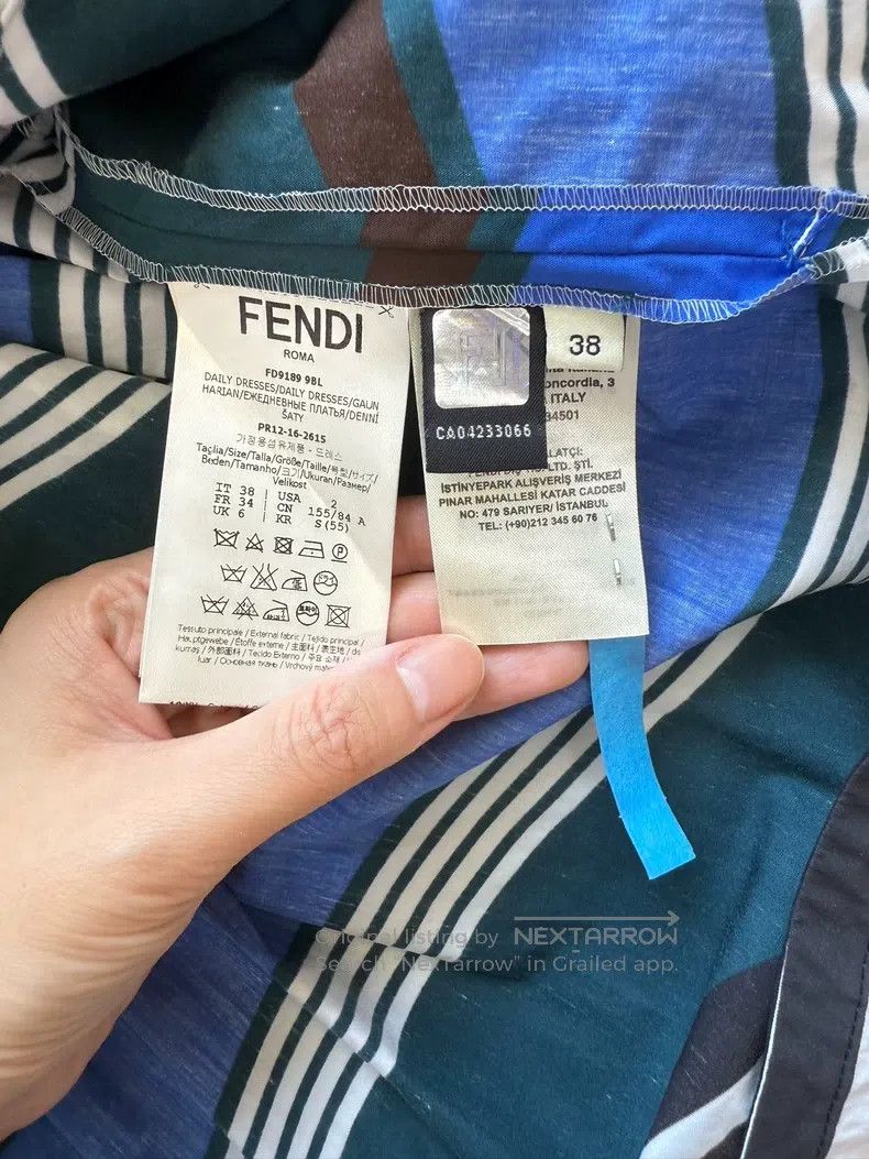 Fendi Fendi Dress Size XS / US 0-2 / IT 36-38 - 9 Thumbnail