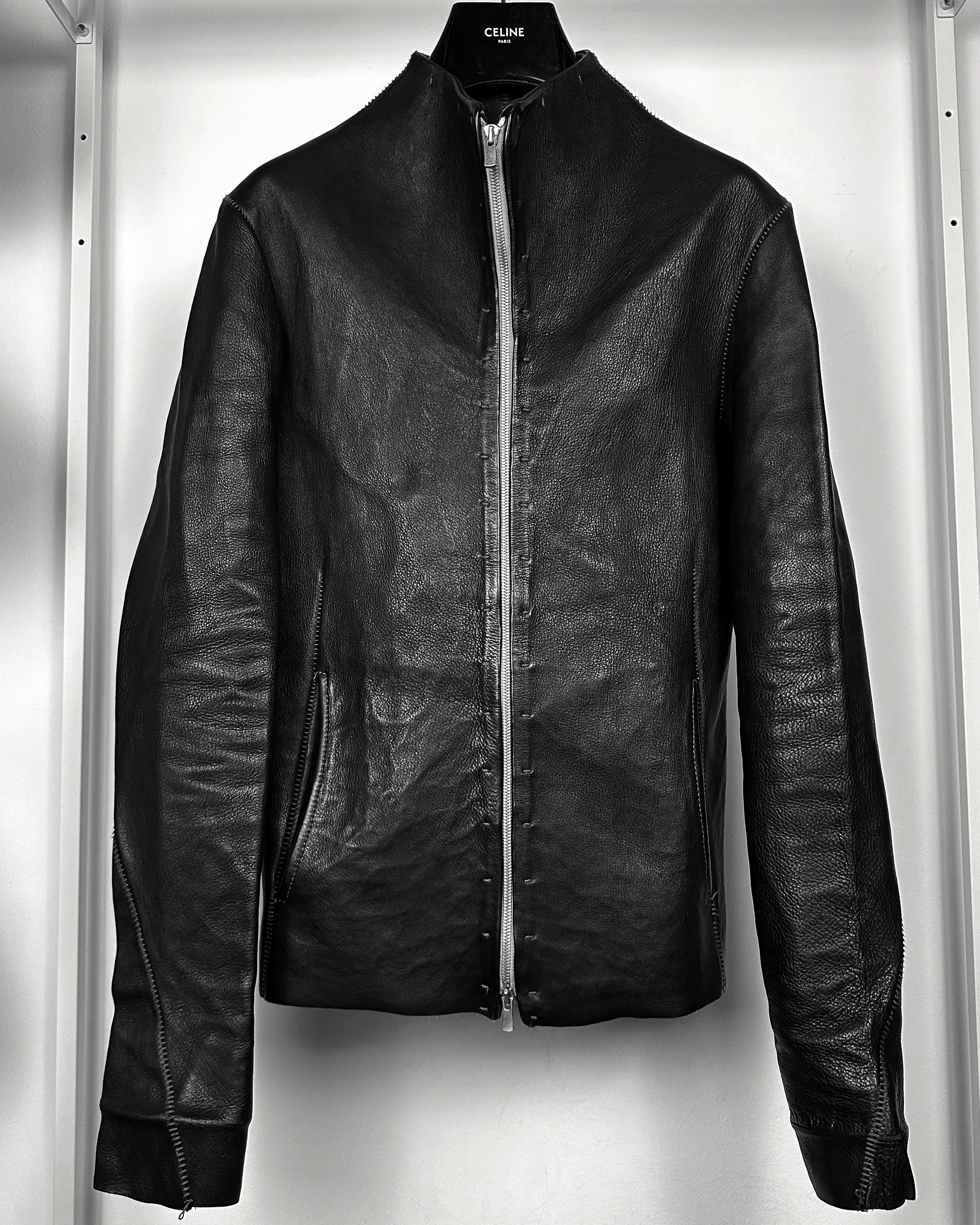 A1923 A1923 Augusta Diciannoveventitre Horse Leather Jacket Size US S / EU 44-46 / 1 - 3 Thumbnail