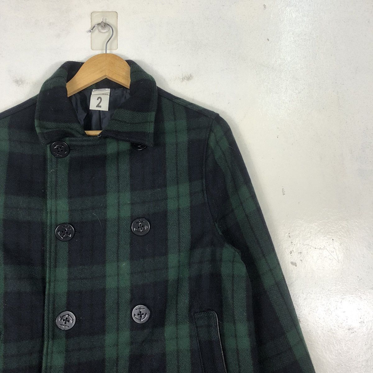 Japanese Brand TARTAN DUFFLE COAT Size M / US 6-8 / IT 42-44 - 5 Thumbnail