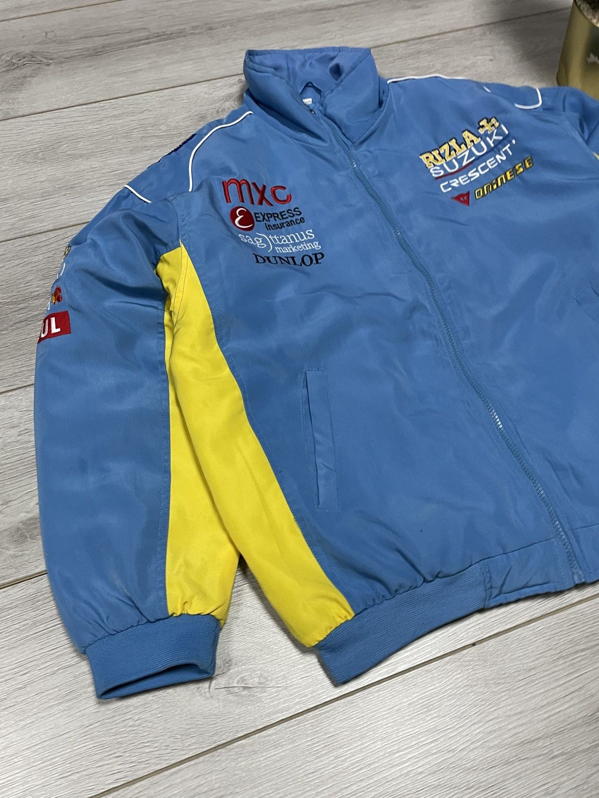 Vintage Suzuki Rizla + vintage bomber jacket big logo Size US M / EU 48-50 / 2 - 4 Thumbnail