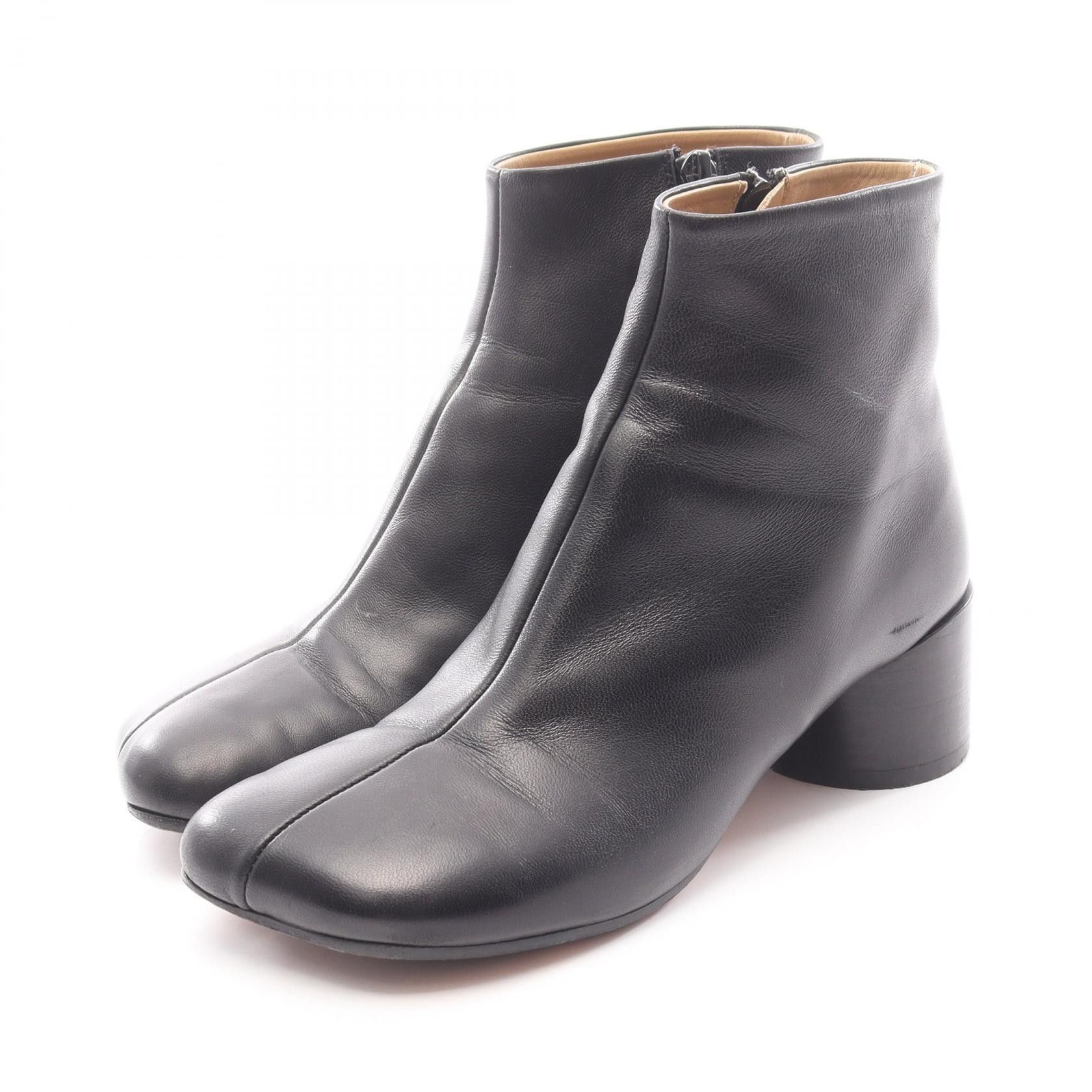 Maison Margiela MM6 Maison Margiela MM6 Anatomic Leather Boots Leather Shoes DUTY FREE for USA Size ONE SIZE - 1 Thumbnail