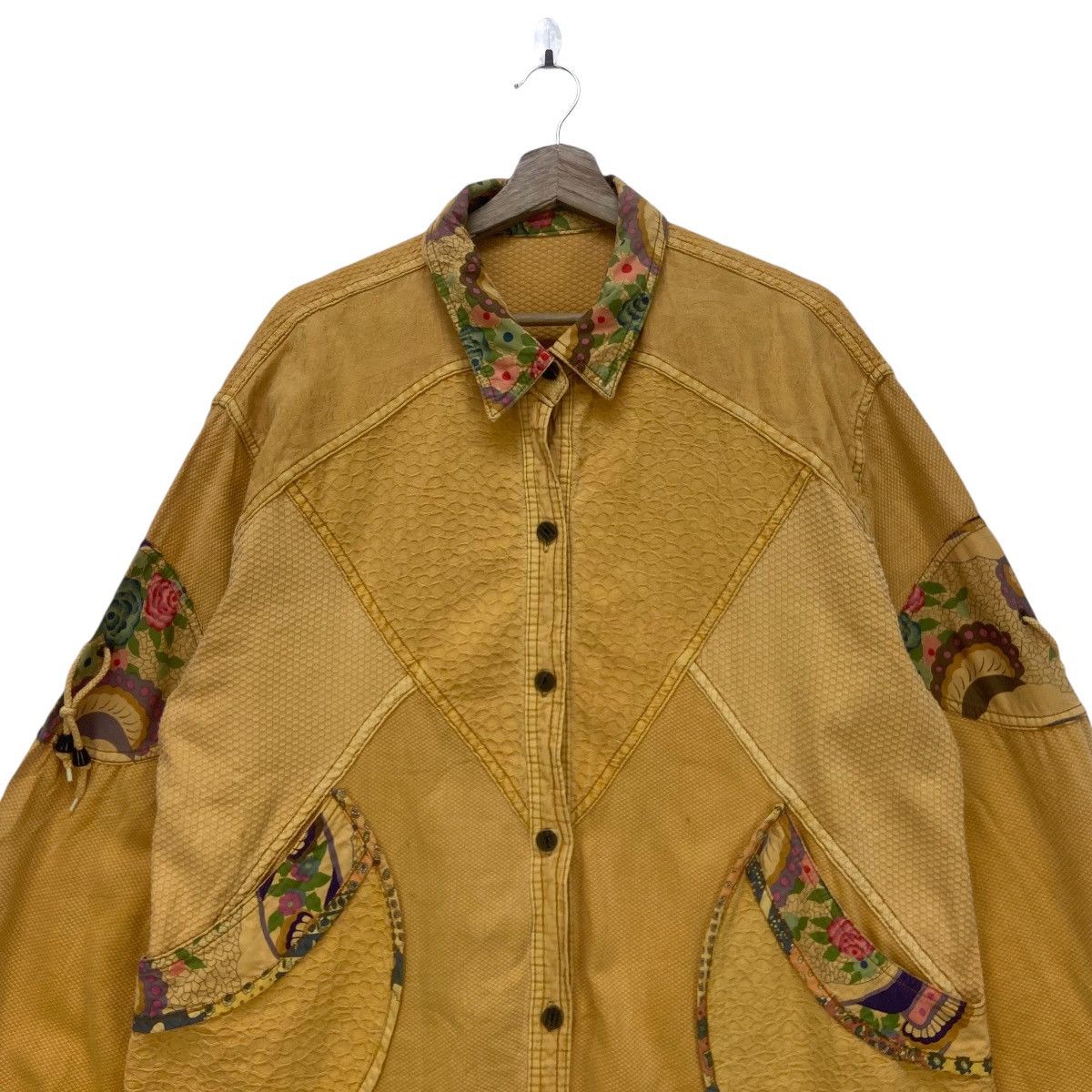 Japanese Brand Vintage Japanese Traditional Boro Sashiko Loose Jacket Size US M / EU 48-50 / 2 - 6 Thumbnail