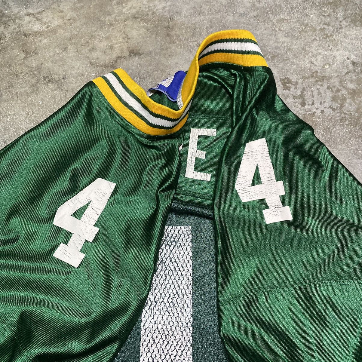 NFL × Vintage VINTAGE BRETT FAVRE GREEN BAY PACKERS REEBOK NFL JERSEY #4 Size US XXL / EU 58 / 5 - 9 Thumbnail