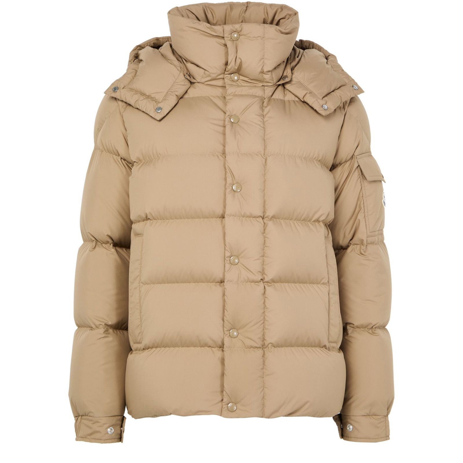 MONCLER Maya 70 $2330 Women's Beige Short Down Jacket New (W