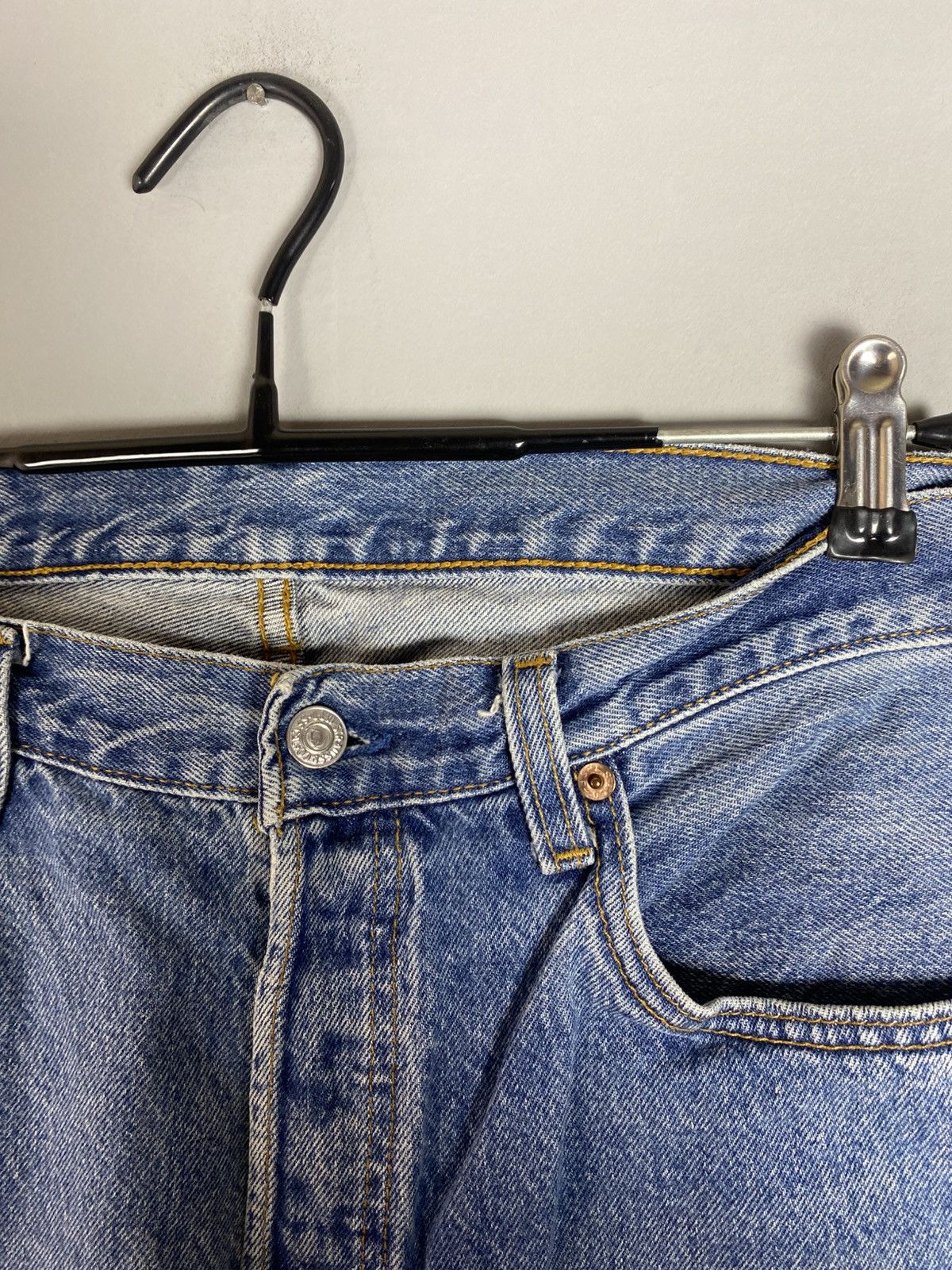 Levi's Vintage 90s Levi’s 501 jeans denim Size US 34 / EU 50 - 8 Thumbnail