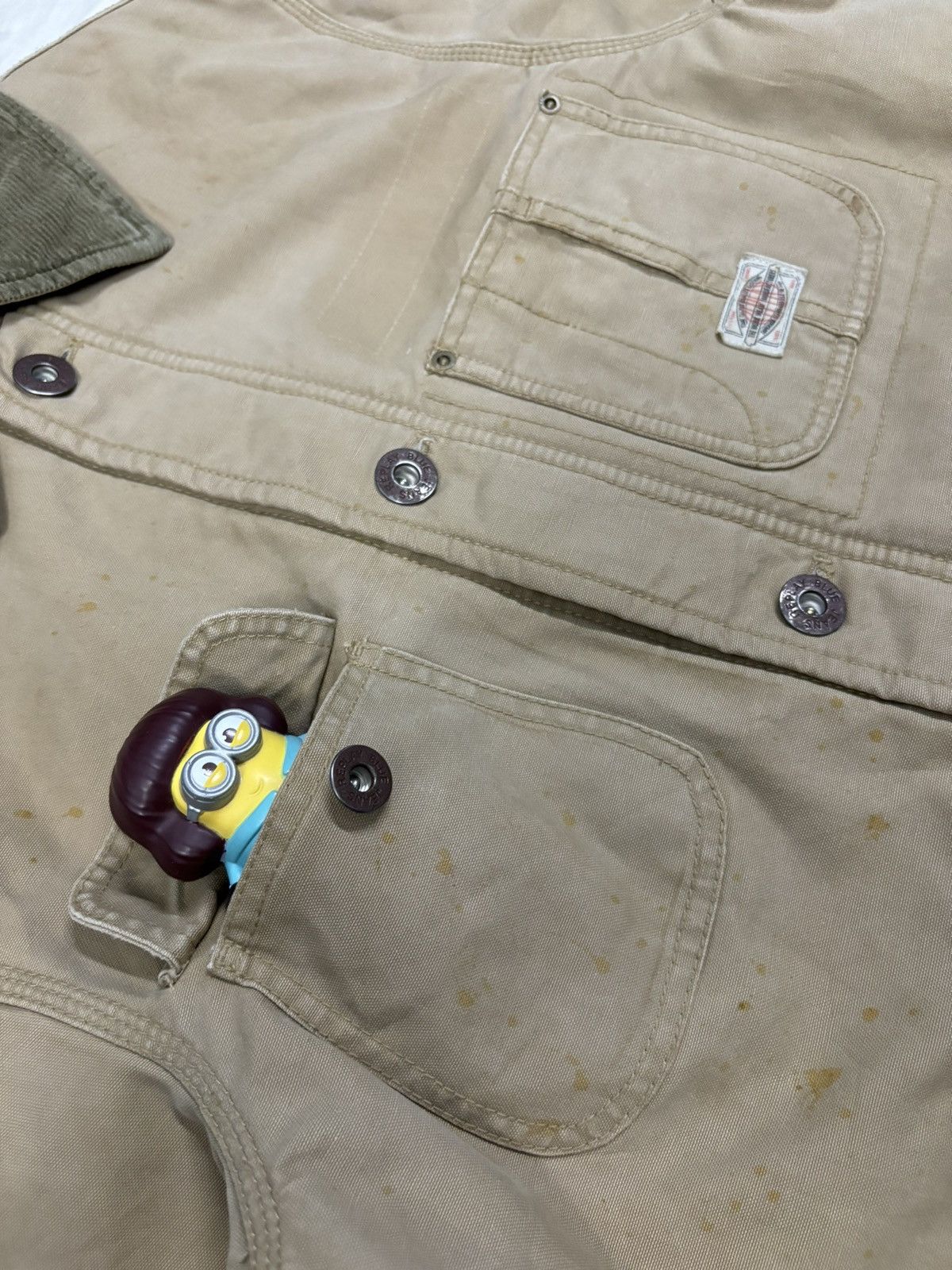 Replay Replay Canvas Thrashed Rusty Multipockets Chore Jacket Size US M / EU 48-50 / 2 - 8 Thumbnail