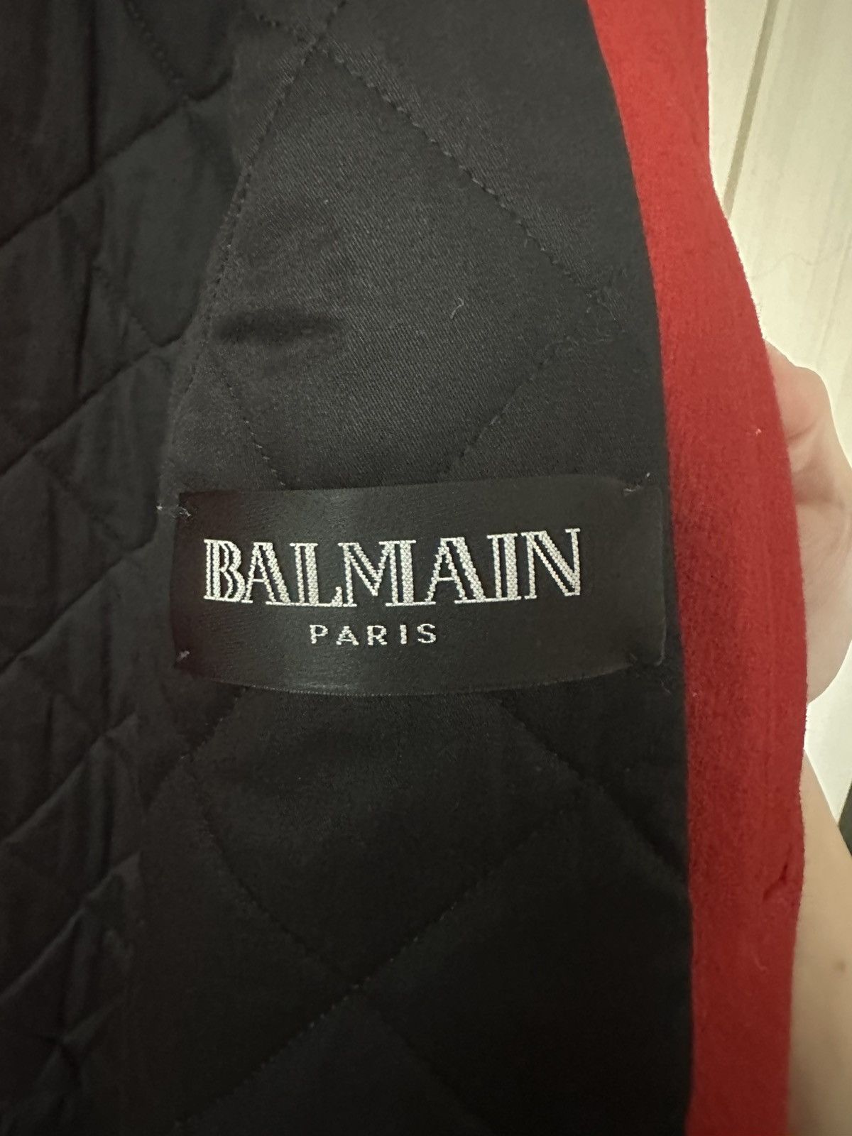 Balmain Balmain SS10 Leather Teddy Jacket Size US M / EU 48-50 / 2 - 6 Thumbnail