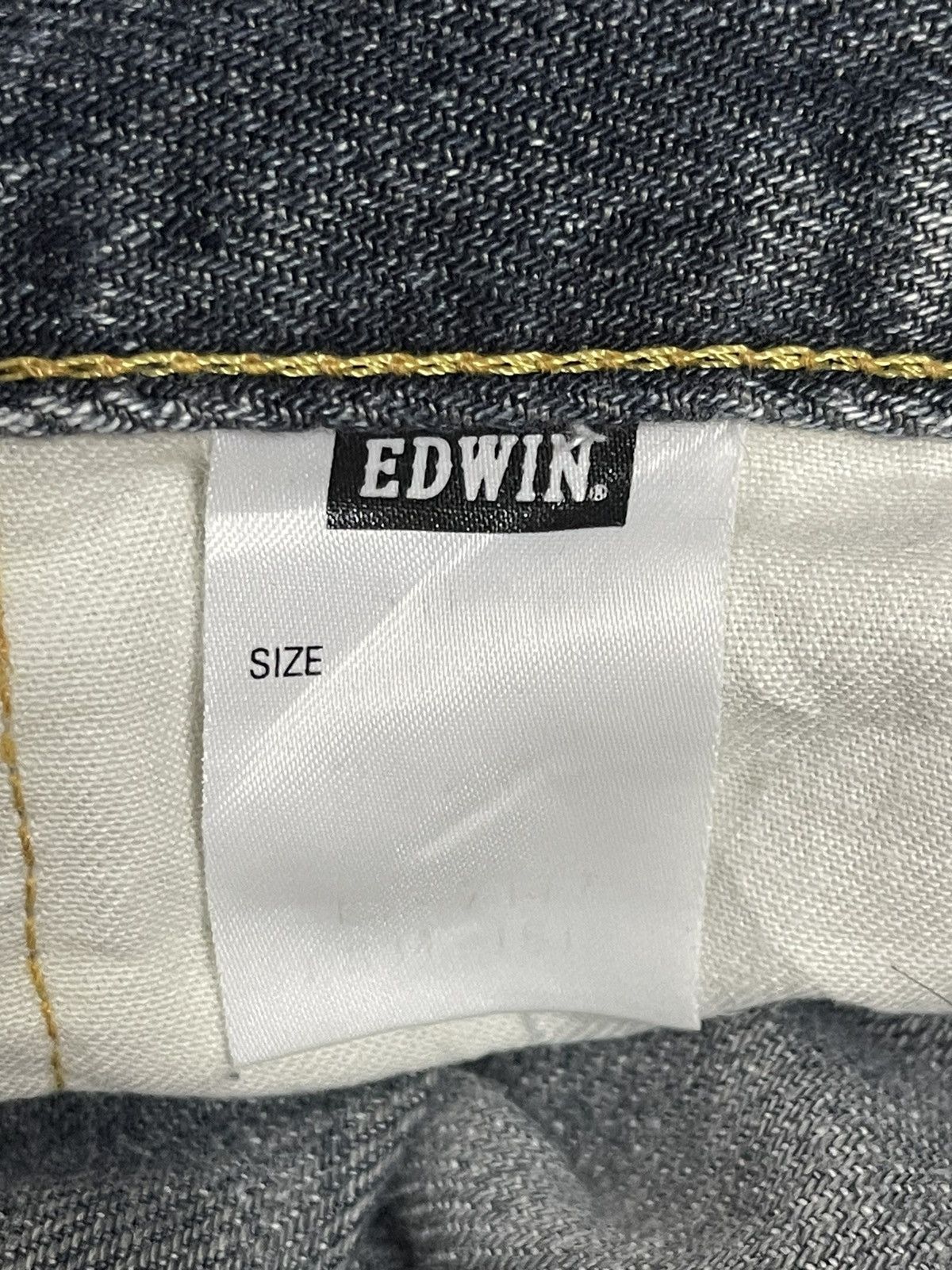 Edwin Vintage Japan Edwin Faded Wash Style Loose Jeans Size US 34 / EU 50 - 10 Thumbnail