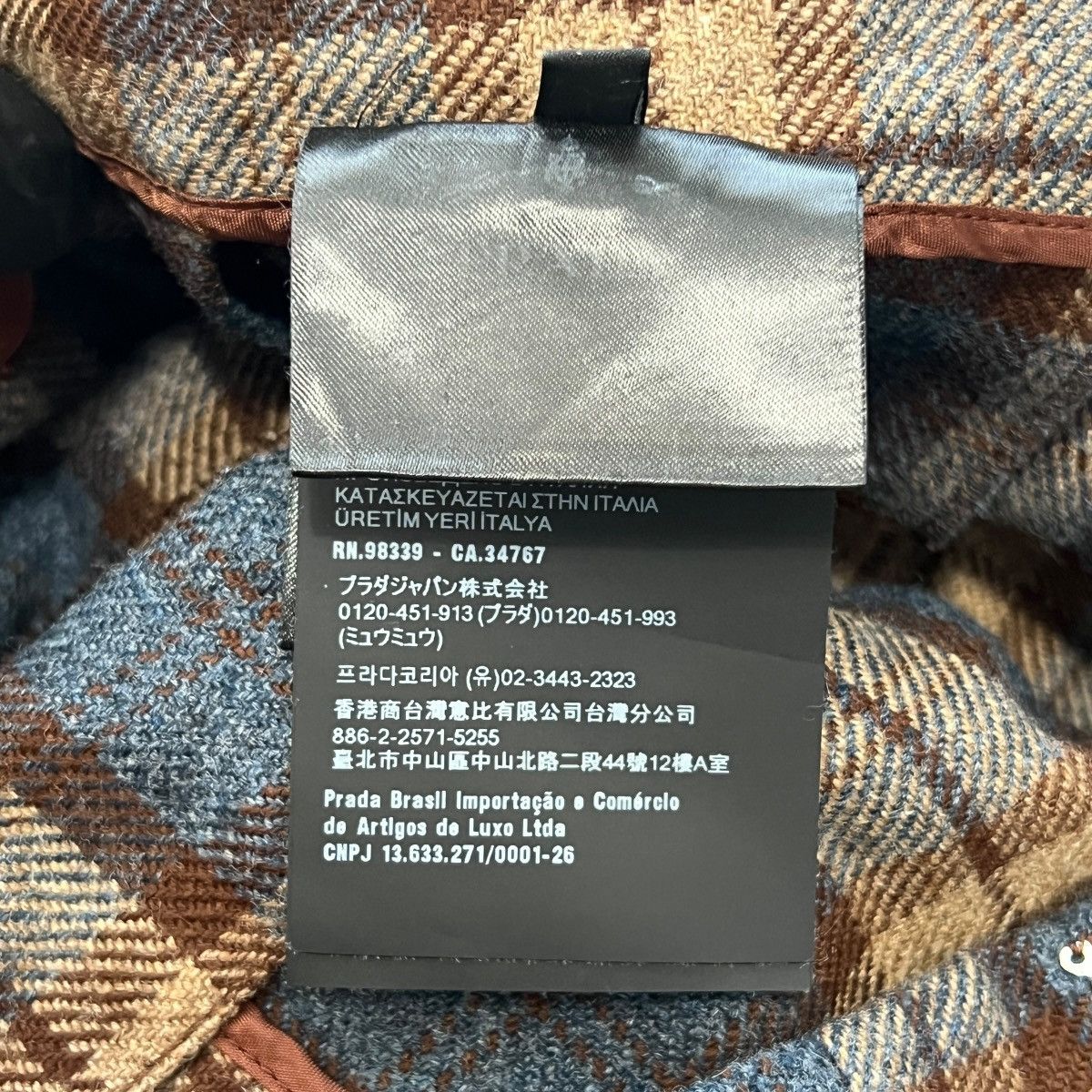 Prada PRADA RAF SIMONS 2024AW Check Wool Twill Shirt & Skirt Setup Size S / US 4 / IT 40 - 20 Thumbnail