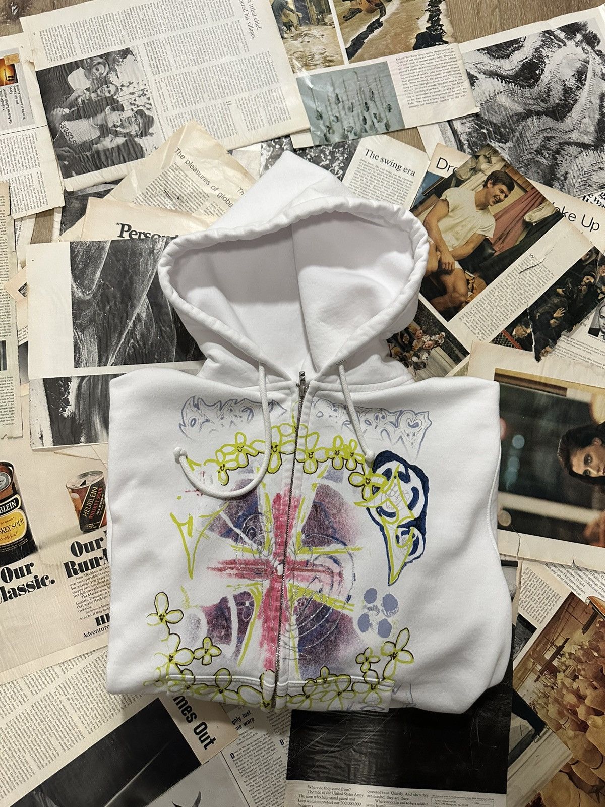 Heaven by Marc Jacobs x Bladee Zip Up Hoodie