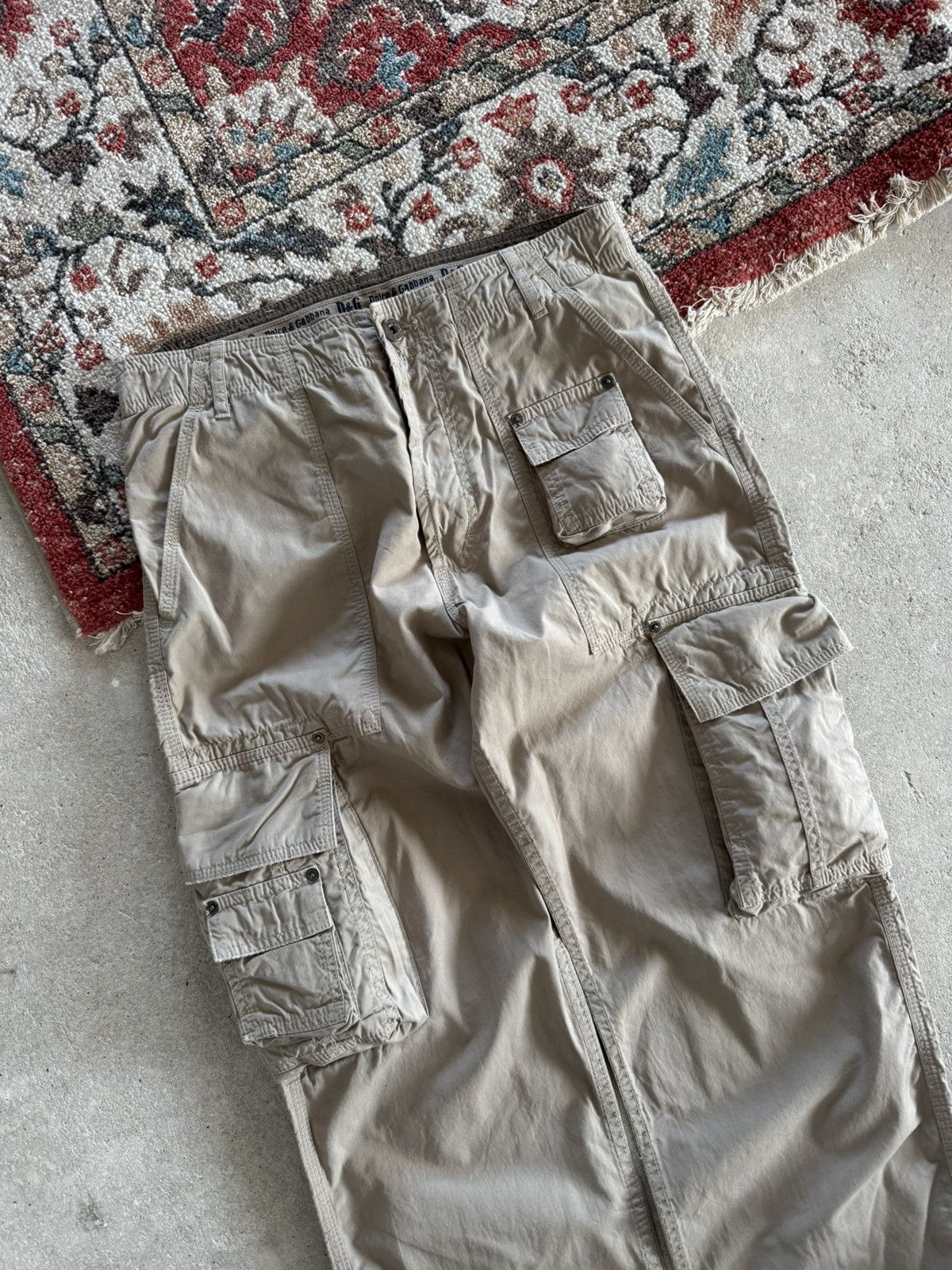 Dolce & Gabbana Archival Dolce&Gabbana Cargo Multipocket Pants Size US 30 / EU 46 - 5 Thumbnail
