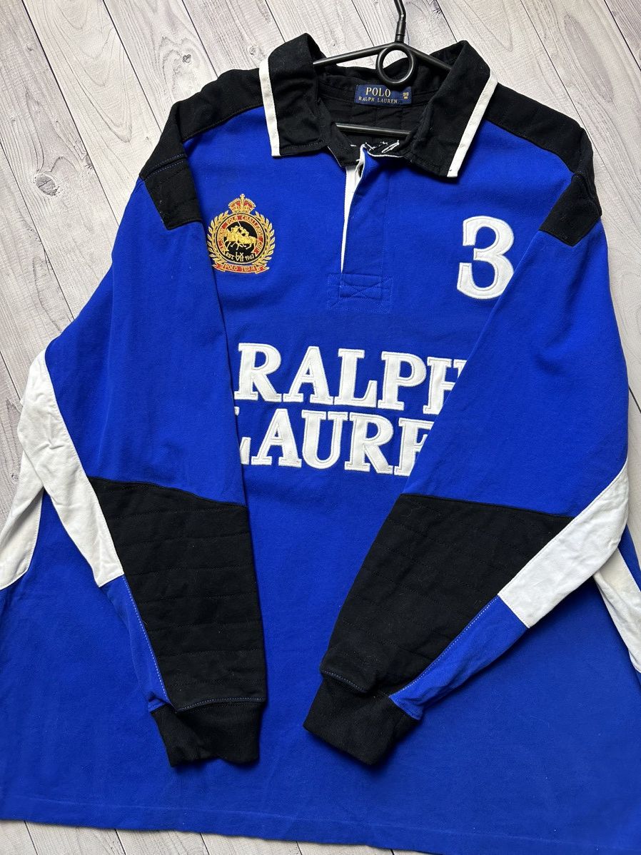 Vintage Vintage Polo Ralph Lauren rugby big logo size XXXL rare Size US XXL / EU 58 / 5 - 5 Thumbnail