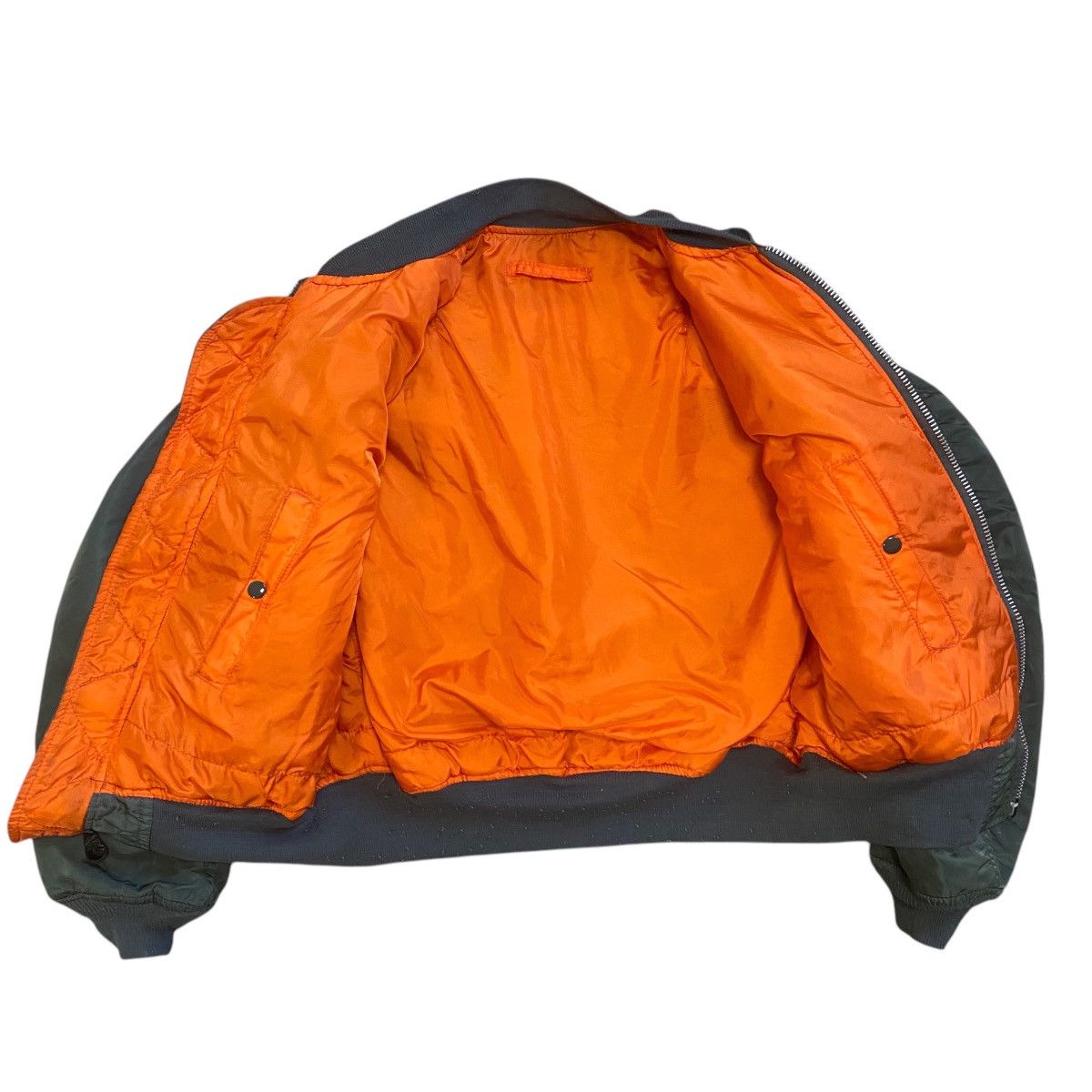 Alpha Industries 💥 VINTAGE ALPHA INDUSTRIES MA-1 RIOT BOMBER JACKET Size US XL / EU 56 / 4 - 9 Thumbnail