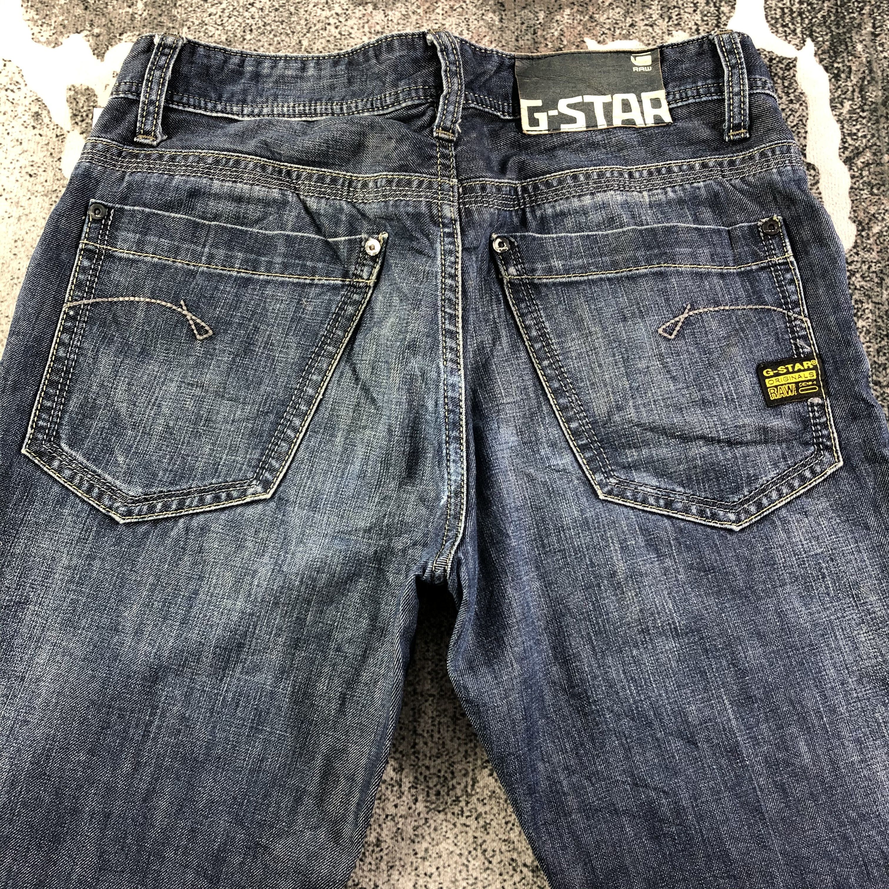 G-Star G Star Raw Jeans Faded Blue Denim KJ1534 Size US 30 / EU 46 - 4 Thumbnail