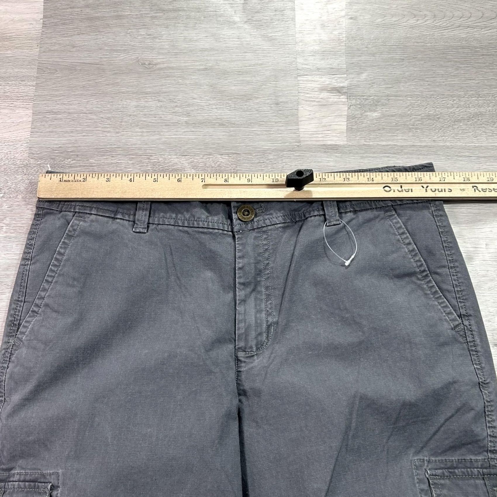 Eddie Bauer Eddie Bauer Pants Womens Tall 10 Gray Cargo Twill Stretch Relaxed Outdoor Hiking Casual Size 32" / US 10 / IT 46 - 6 Thumbnail