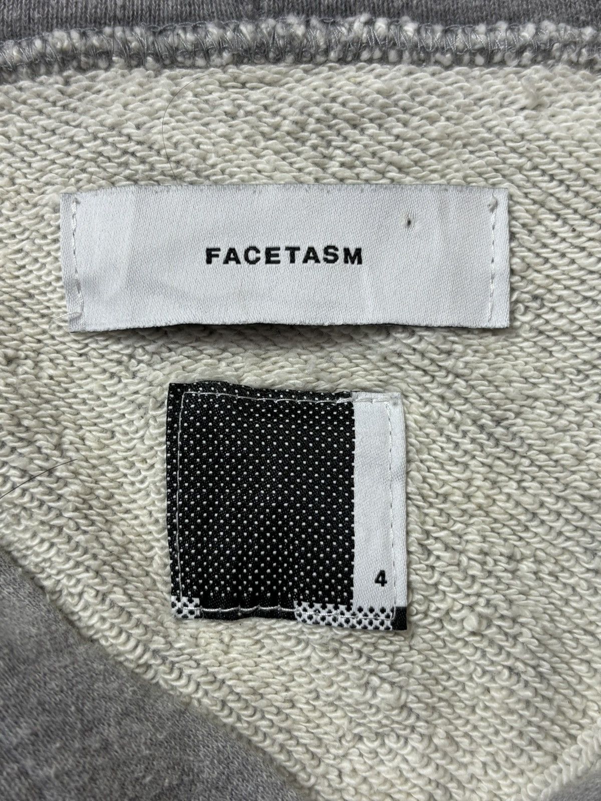 Facetasm Facetasm grey Colorblock hoodie Size US M / EU 48-50 / 2 - 11 Thumbnail