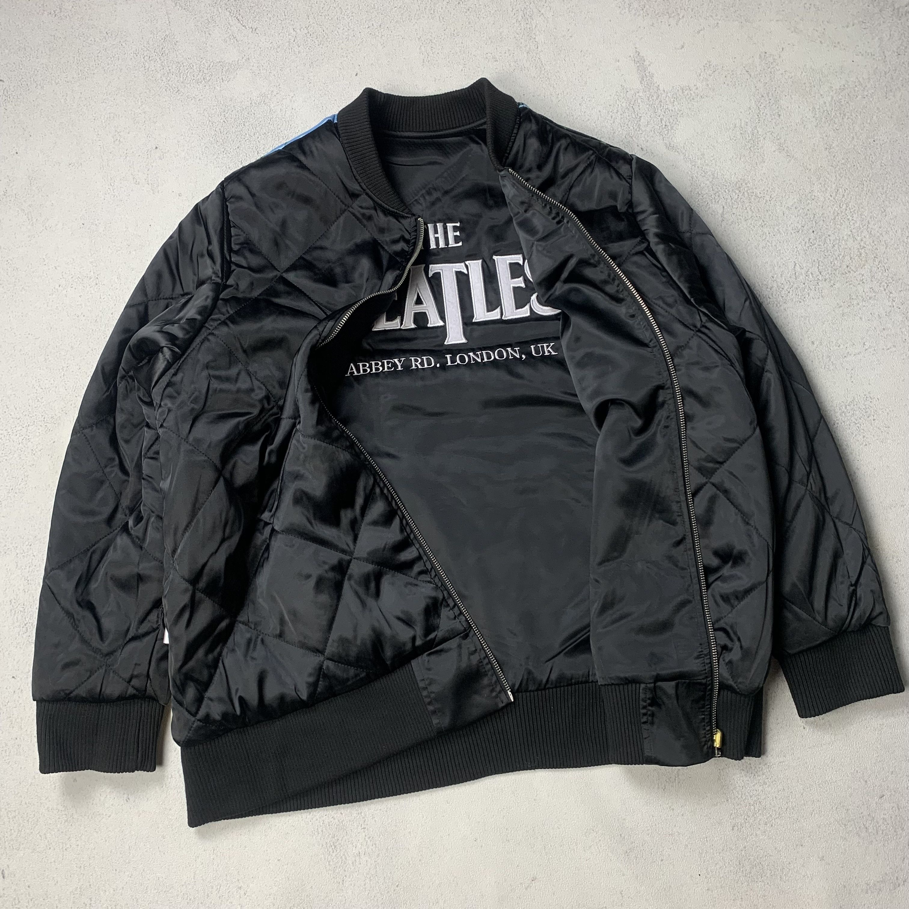 Hard Rock Cafe The Beatles x Hard Rock Cafe Bomber Jacket Size US XL / EU 56 / 4 - 11 Thumbnail