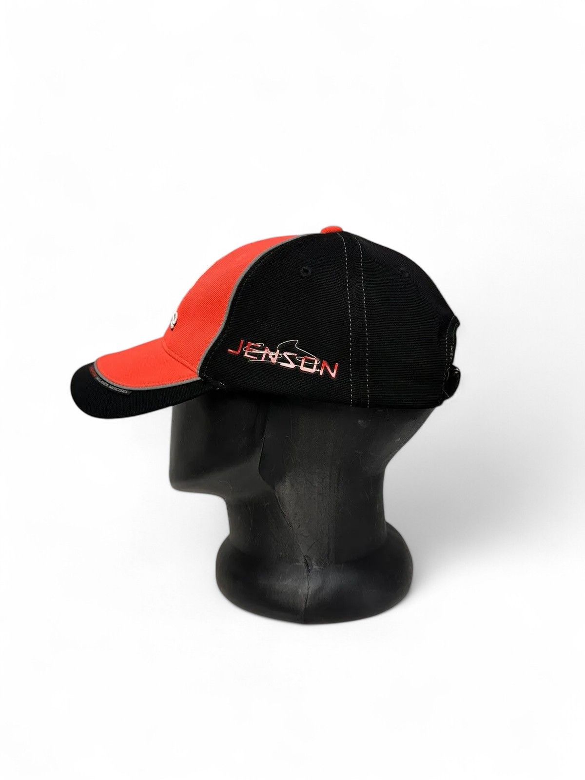 Mercedes-Benz McLaren Mercedes F1Red Cap Vodafone Jenson Button Motorsport Size ONE SIZE - 3 Thumbnail
