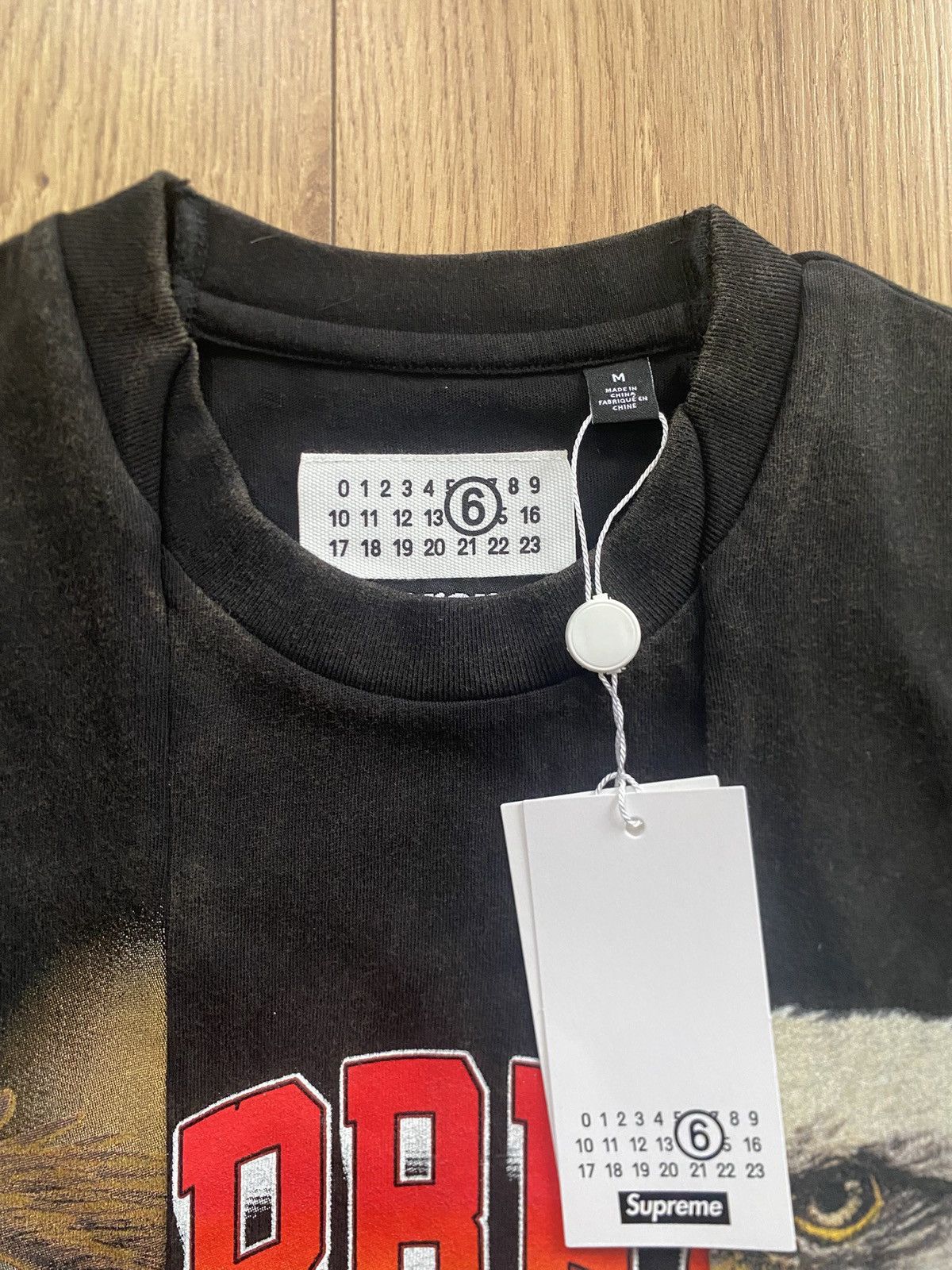 Maison Margiela × Supreme Supreme®/MM6 Maison Margiela Split S/S Top Size US M / EU 48-50 / 2 - 3 Thumbnail