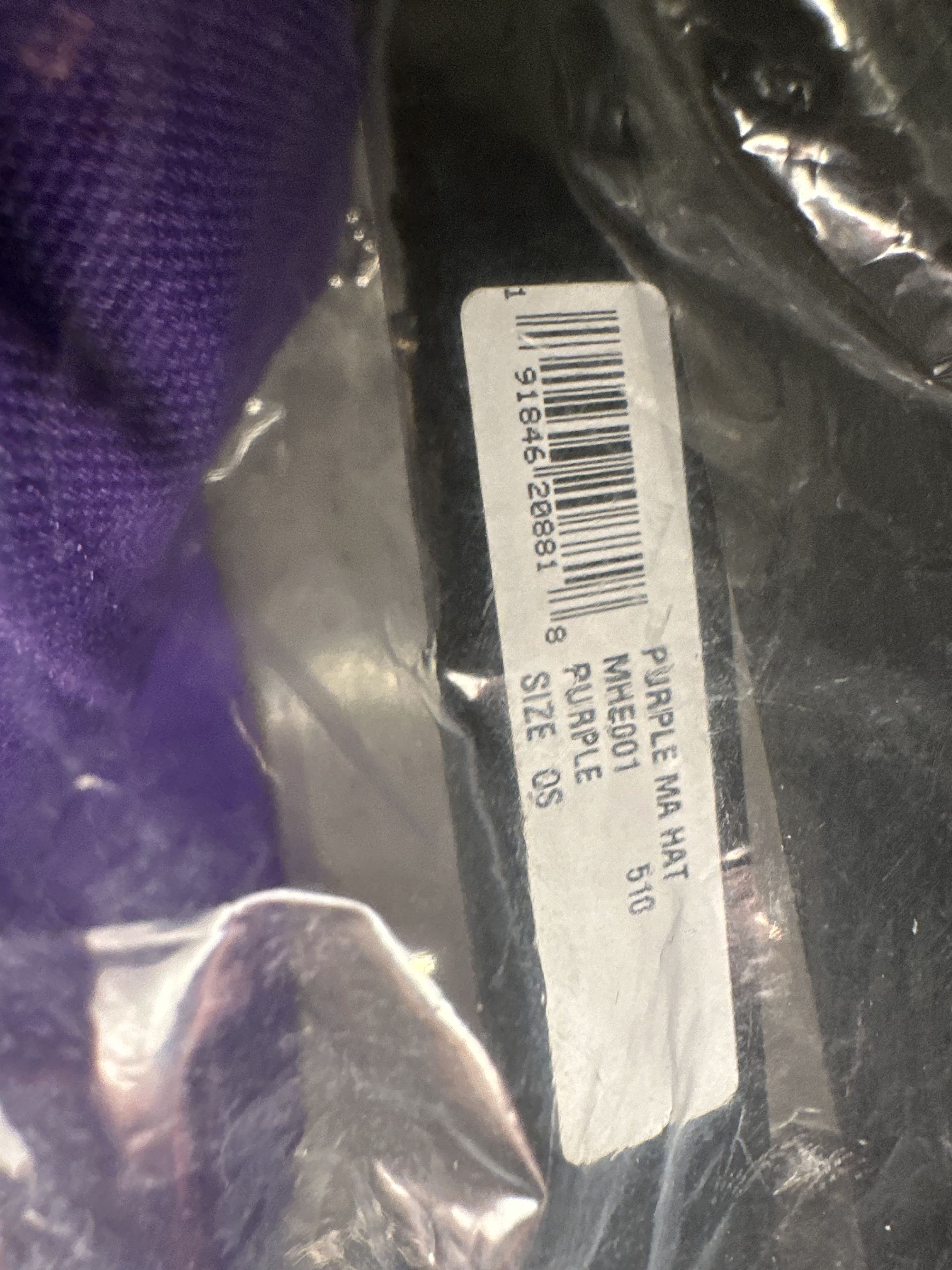 Amiri RARE Sealed AMIRI Embroidered Logo Hat in Purple Size ONE SIZE - 8 Thumbnail
