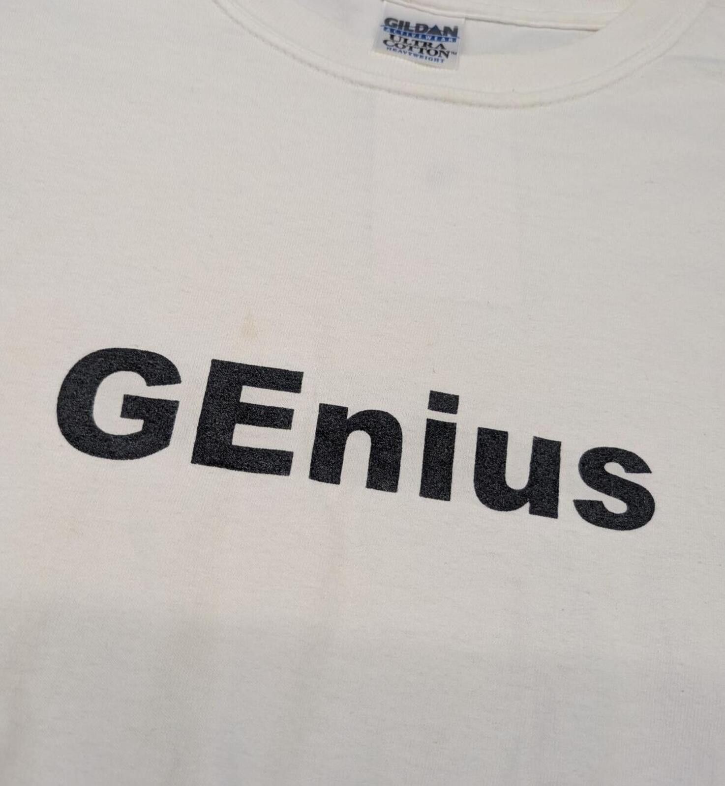 Gildan Vintage 90s Albert Einstein GEnius Reference Manual T-shirt Size US XXL / EU 58 / 5 - 4 Thumbnail