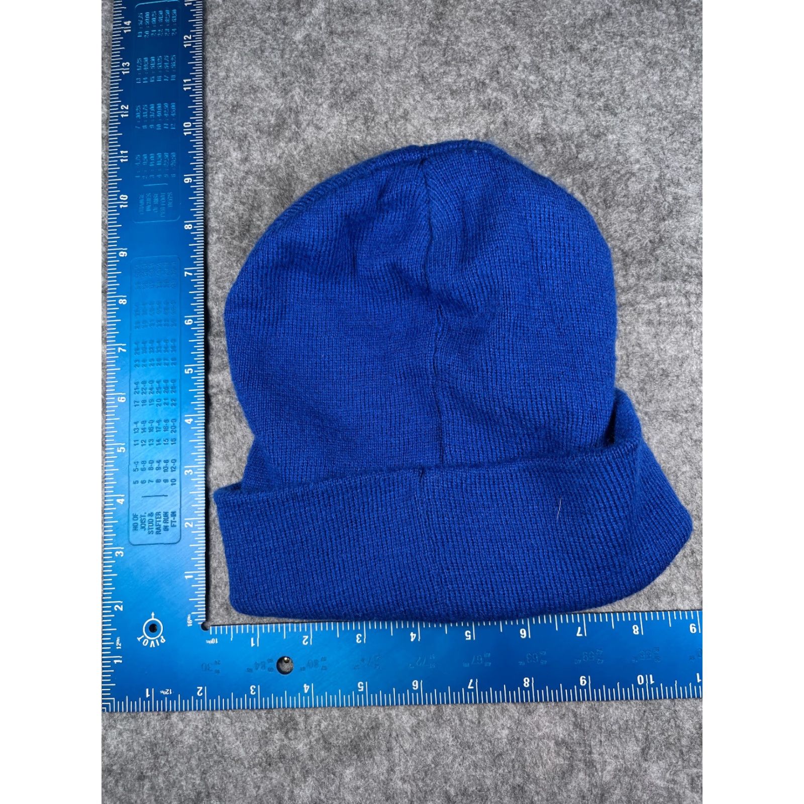 Vintage Dalix Beanie Toque Adult One Size Blue Knit Acrylic Winter Ski Snow Outdoors Size ONE SIZE - 4 Thumbnail