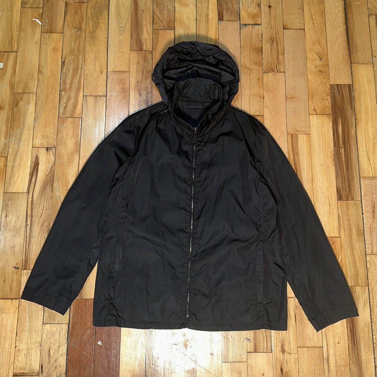 Prada PRADA Nylon Double Zipper Windbreaker Size US XXL / EU 58 / 5 - 2 Thumbnail