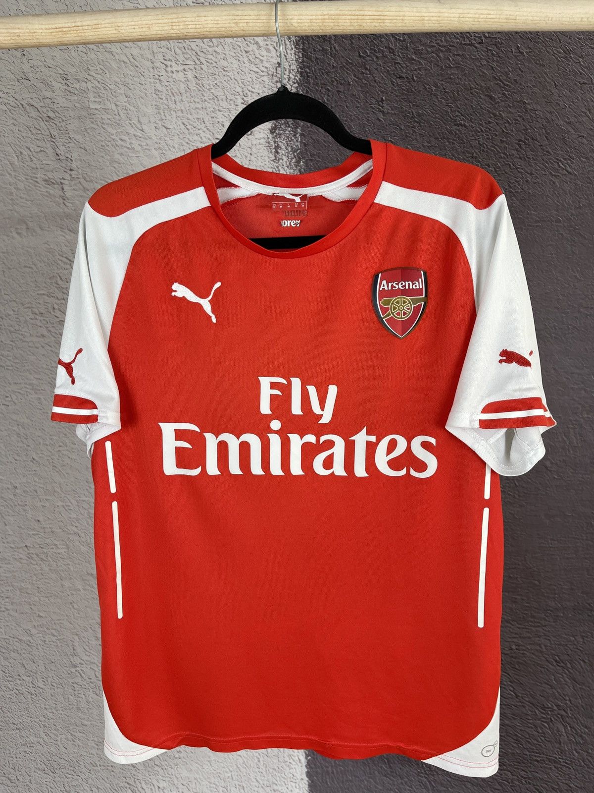 Puma Puma Arsenal 2014 2015 home soccer jersey football shirt Size US M / EU 48-50 / 2 - 2 Thumbnail