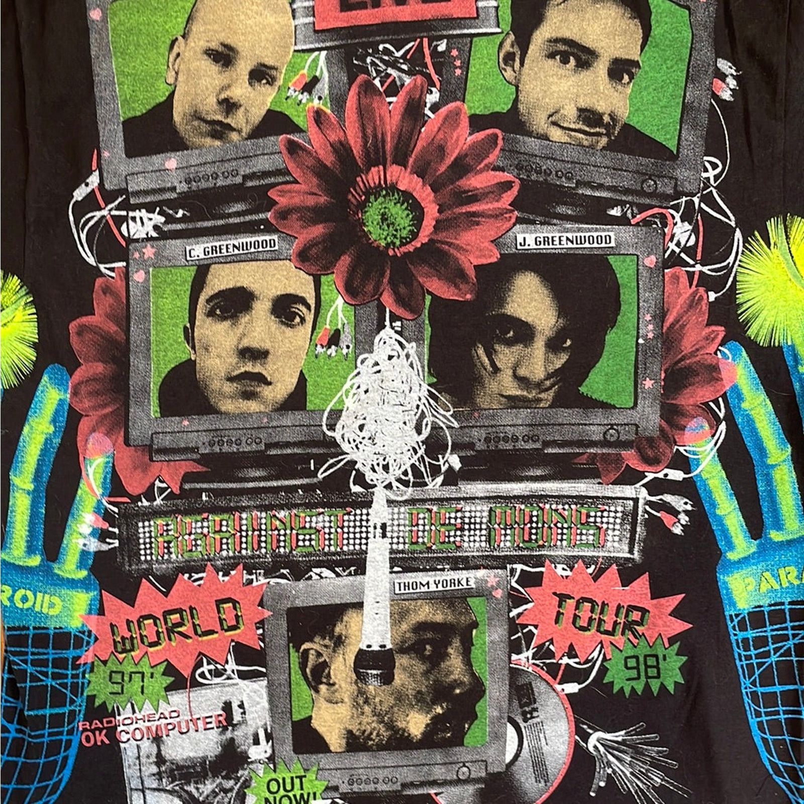 Band Tees Bootleg Radiohead OK Computer Tee XL Size US XL / EU 56 / 4 - 5 Thumbnail