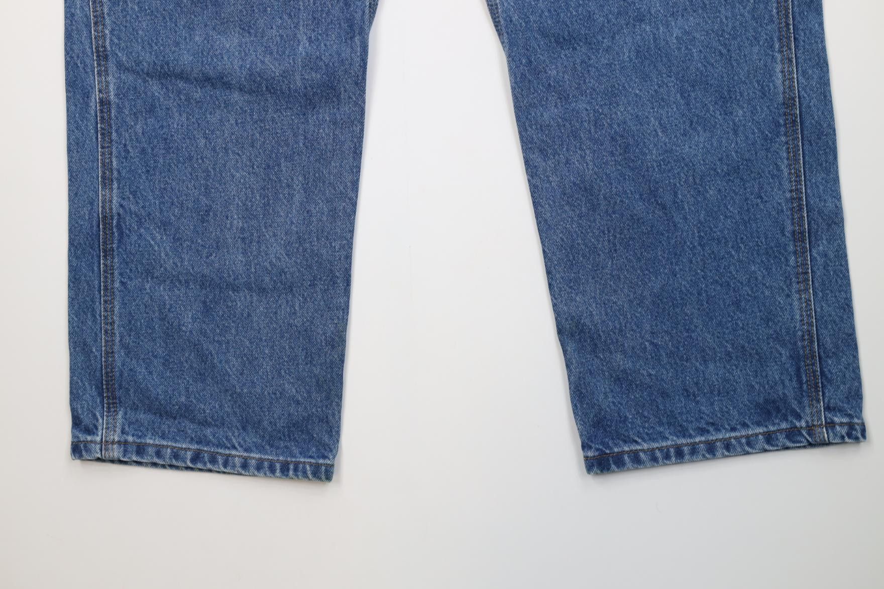 Carhartt Vintage Y2K Carhartt Fit Wide Leg Dungaree Denim Jeans Size US 38 / EU 54 - 4 Thumbnail